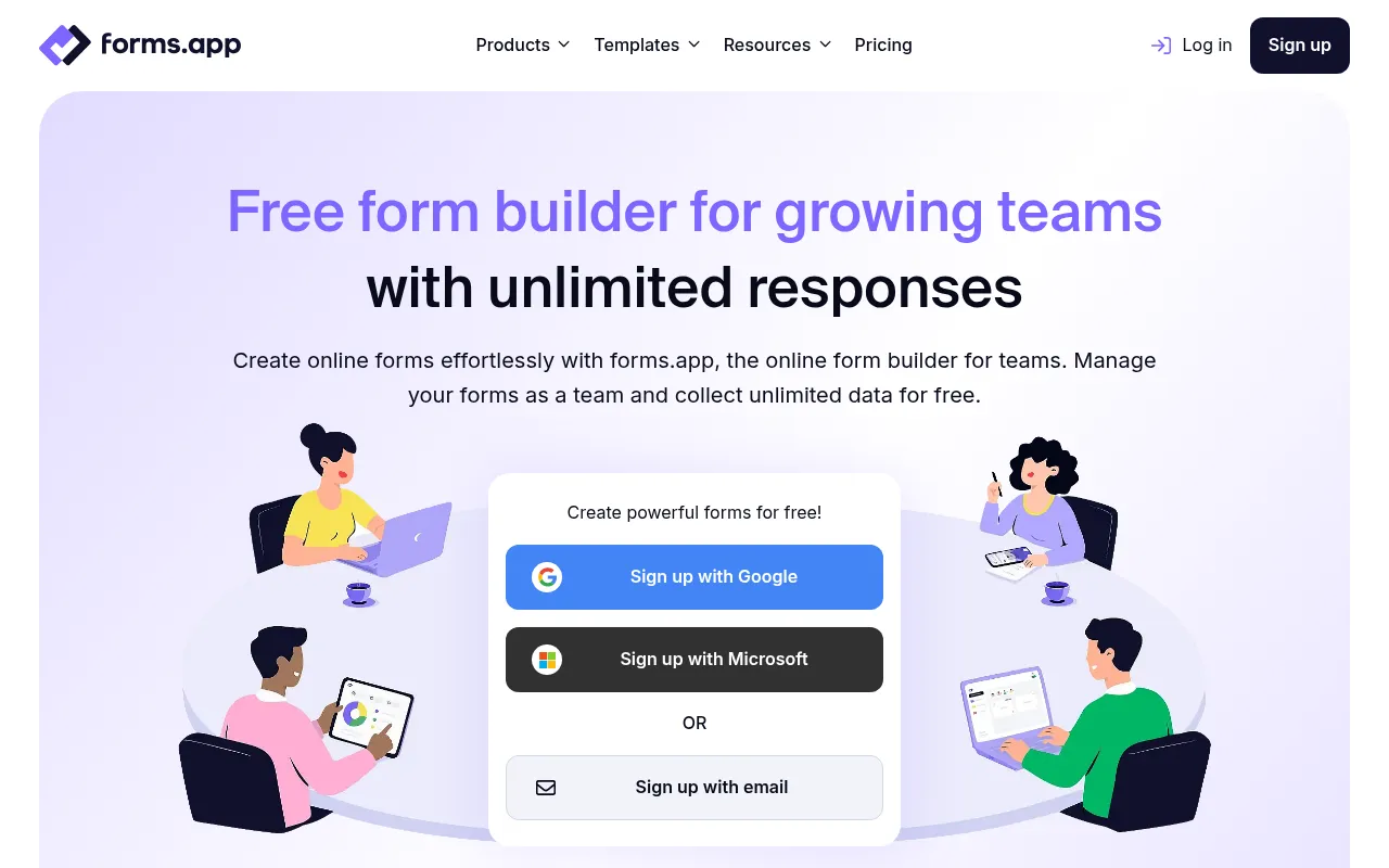 Forms.app screenshot