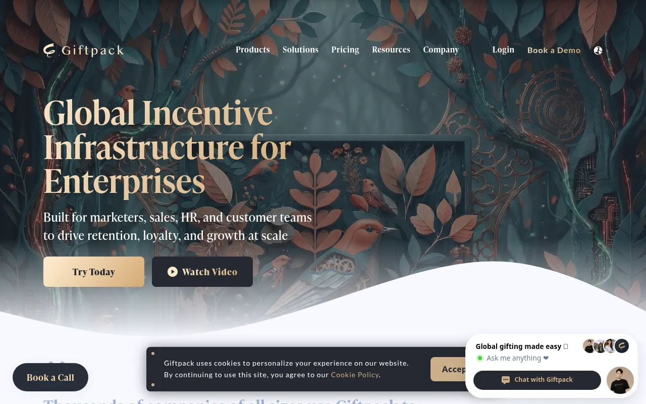 Giftpack screenshot