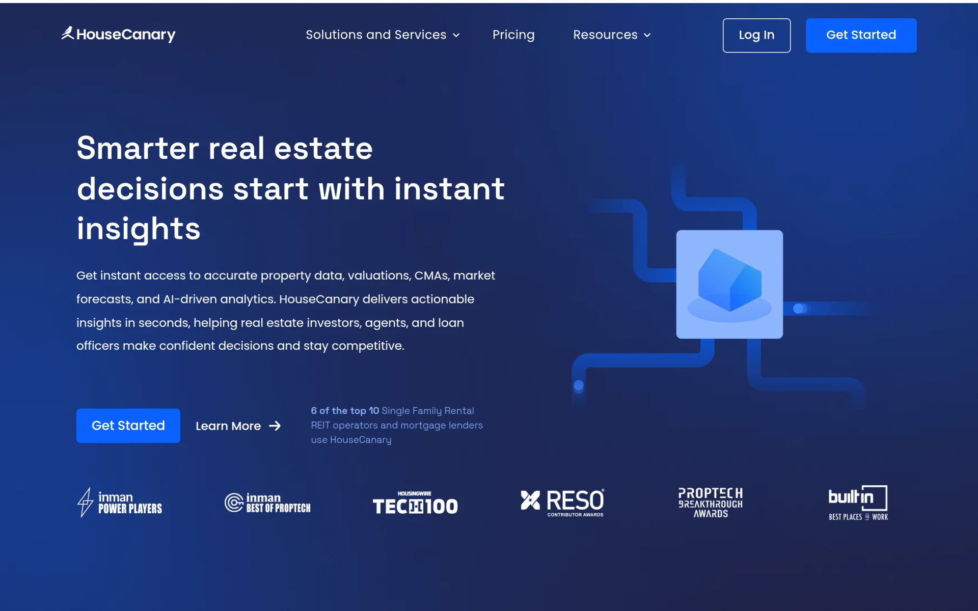 HouseCanary screenshot