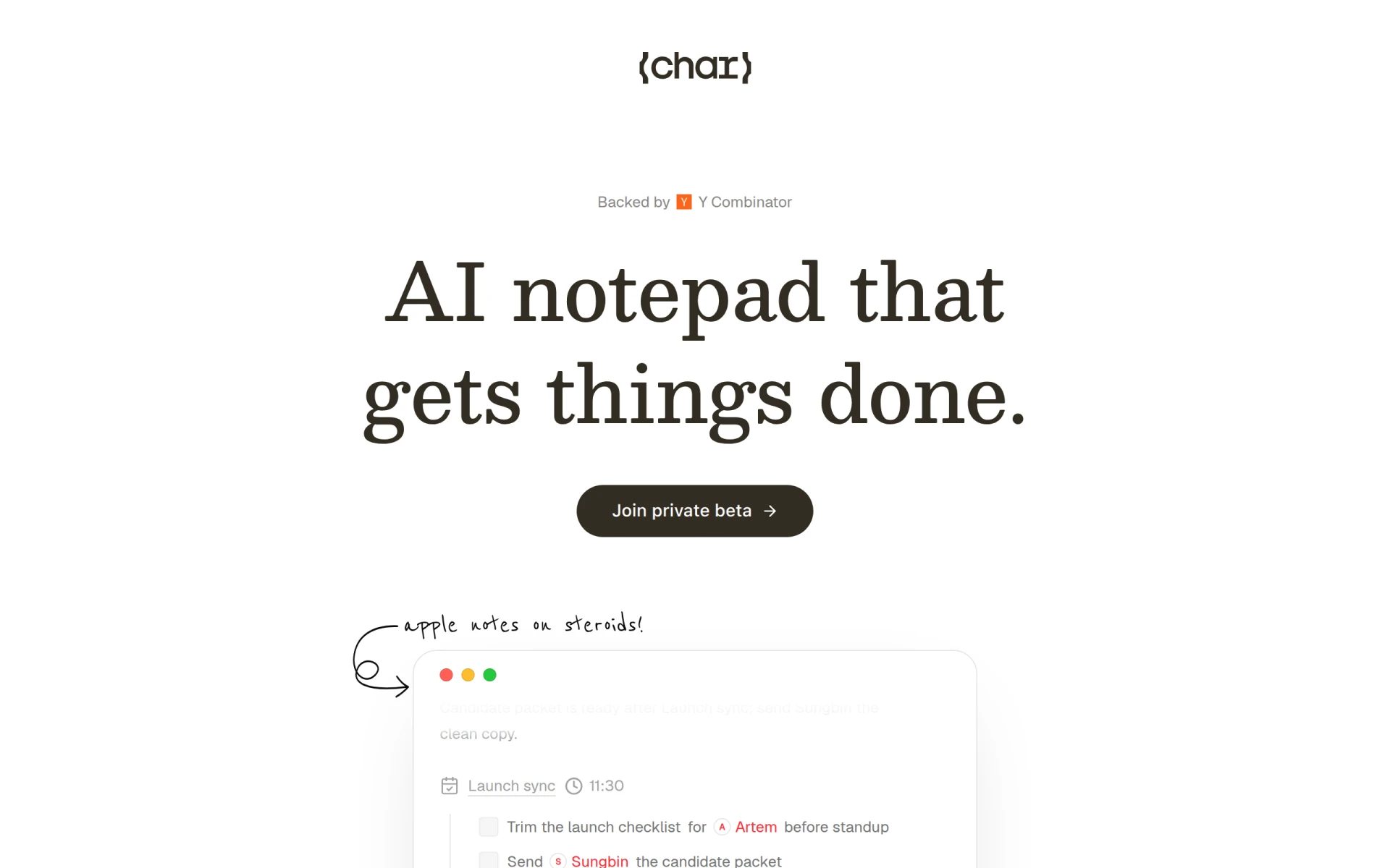 Hyprnote screenshot