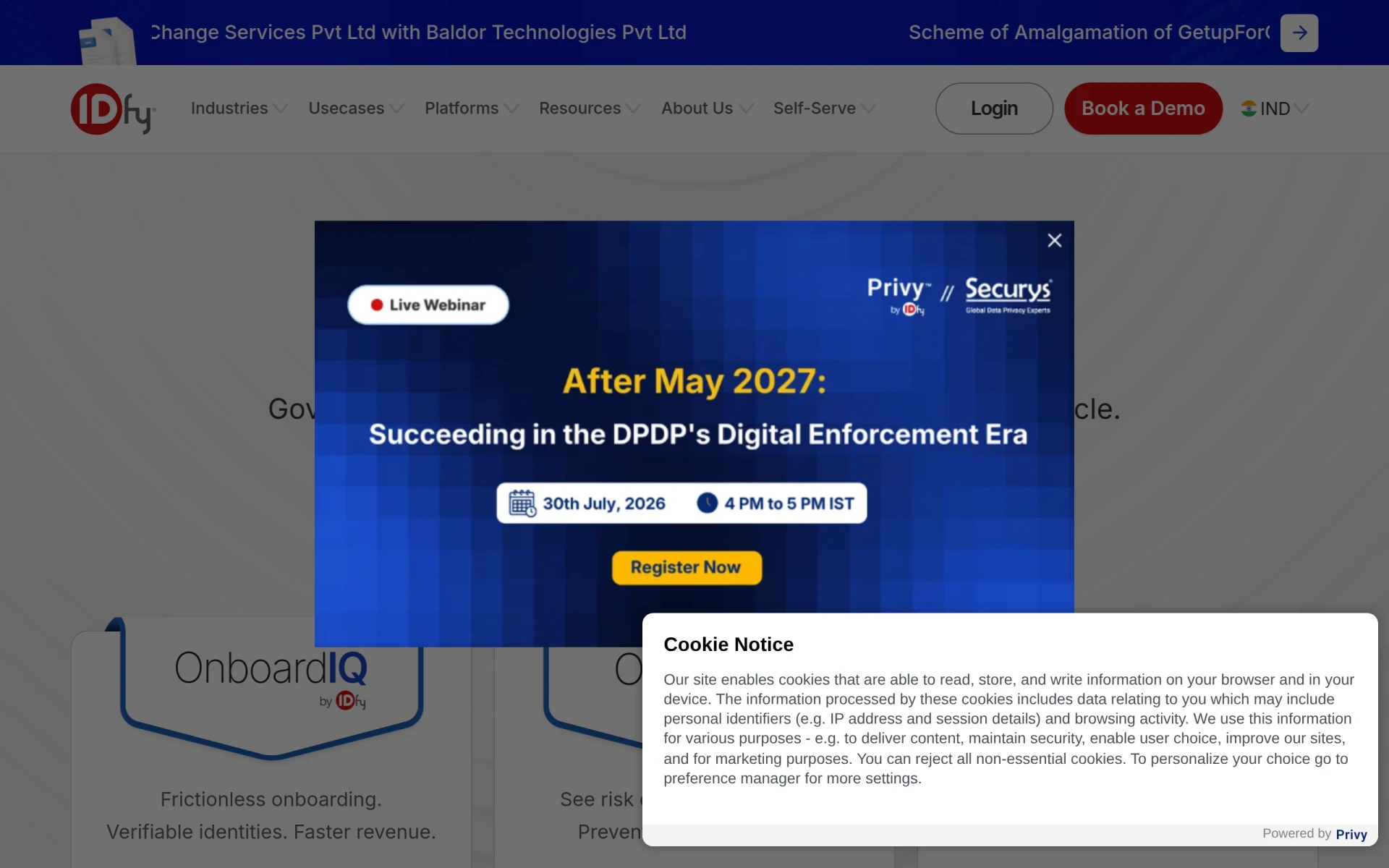 IDfy screenshot