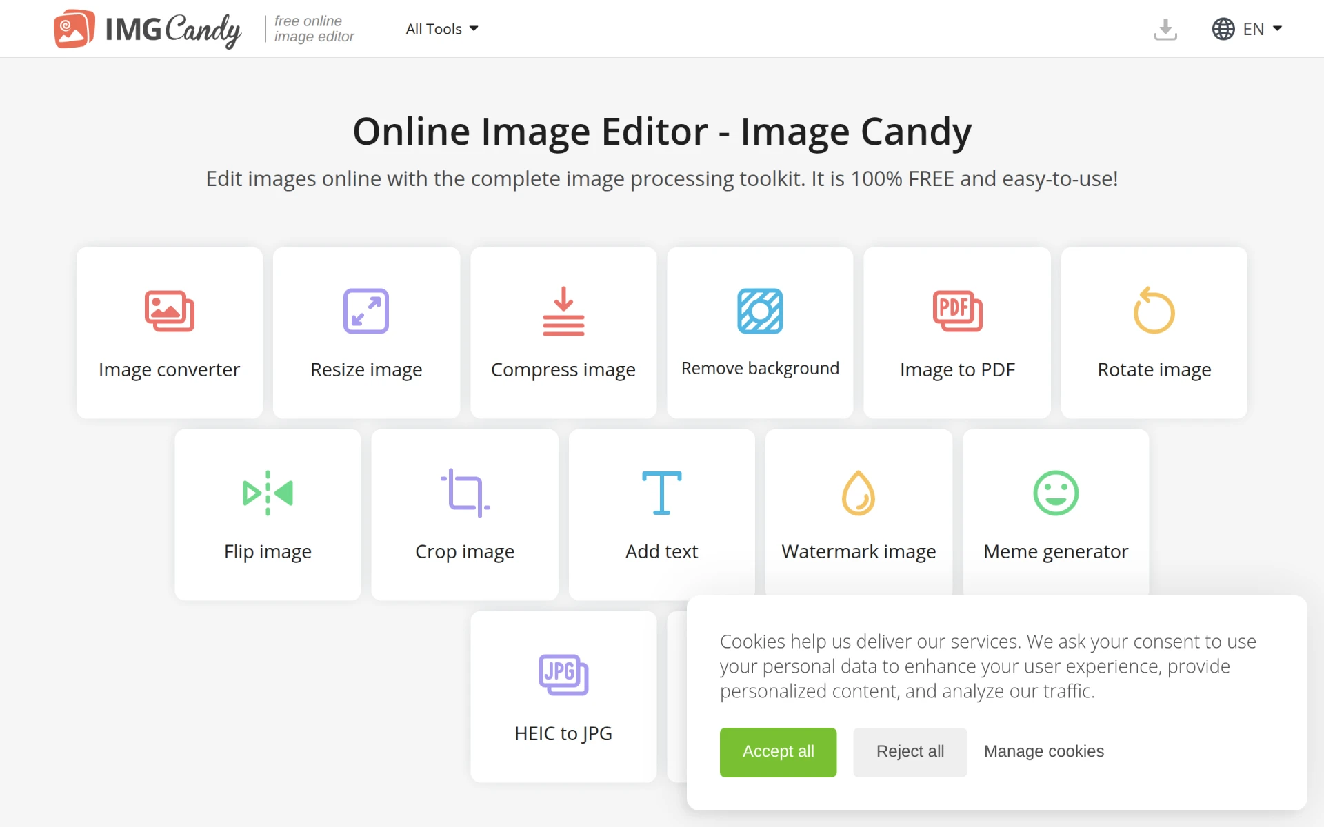 Image Candy screenshot