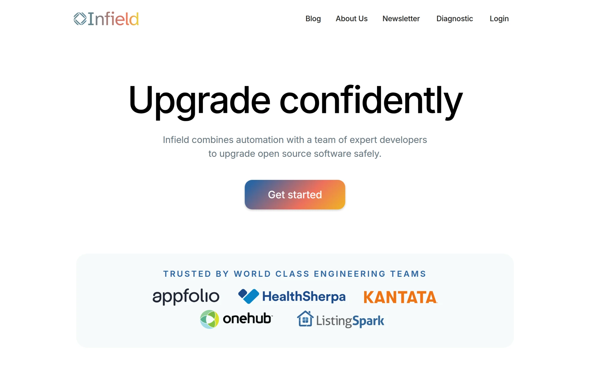 Infield screenshot