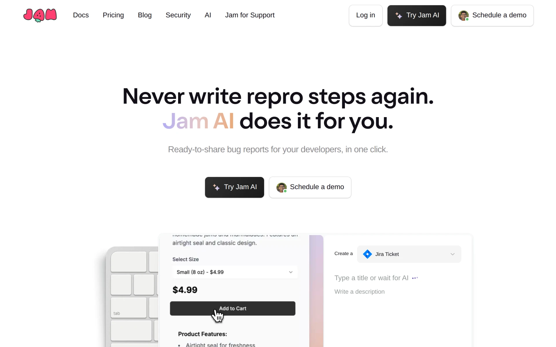 Jam screenshot