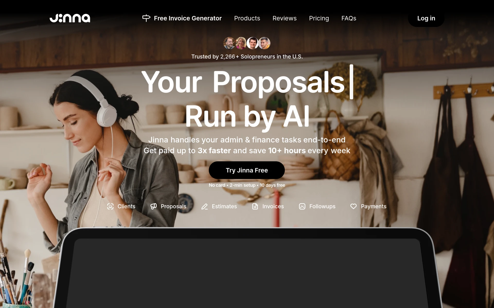 Jinna.ai screenshot