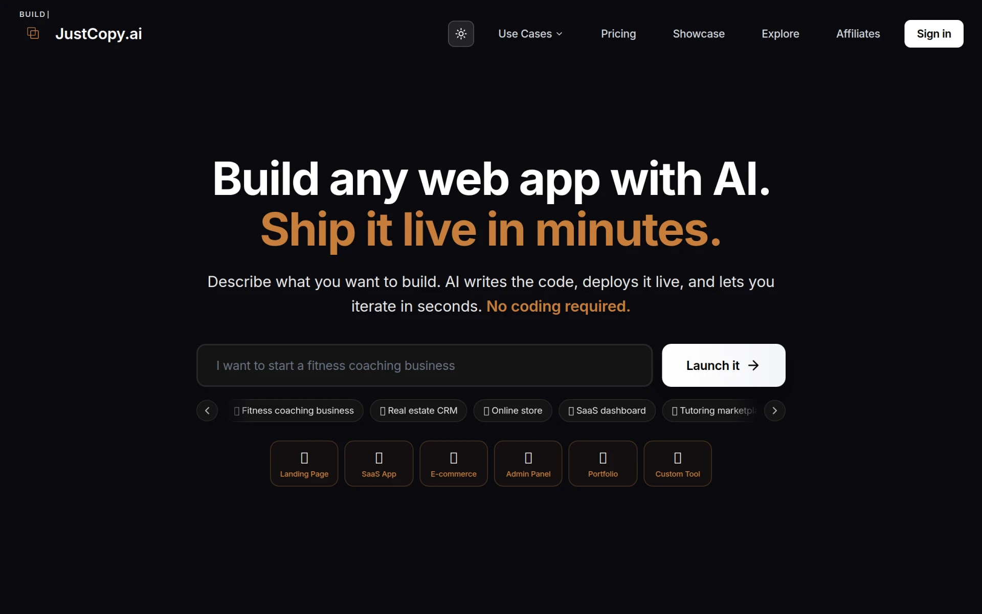 JustCopy.ai feature image