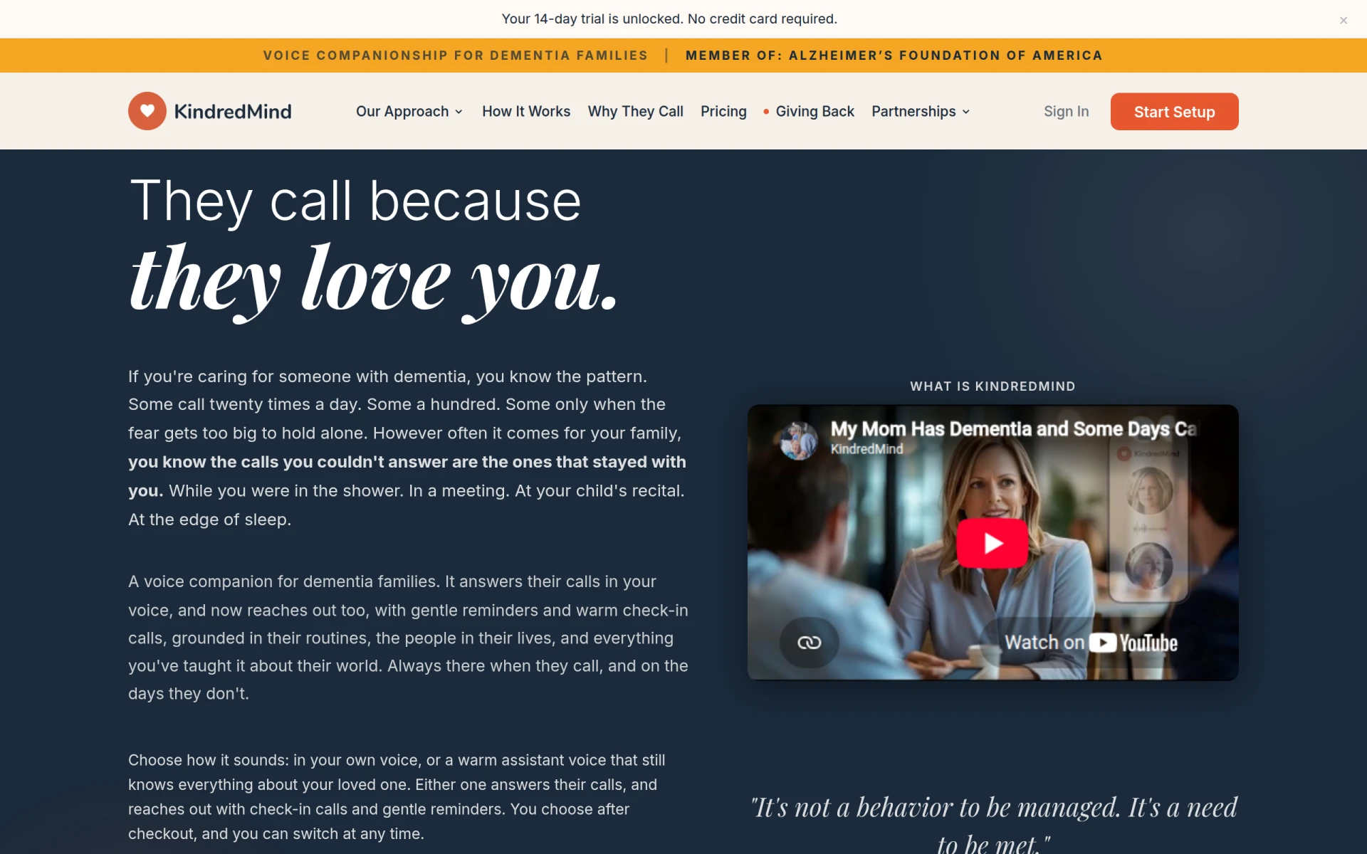 KindredMind screenshot