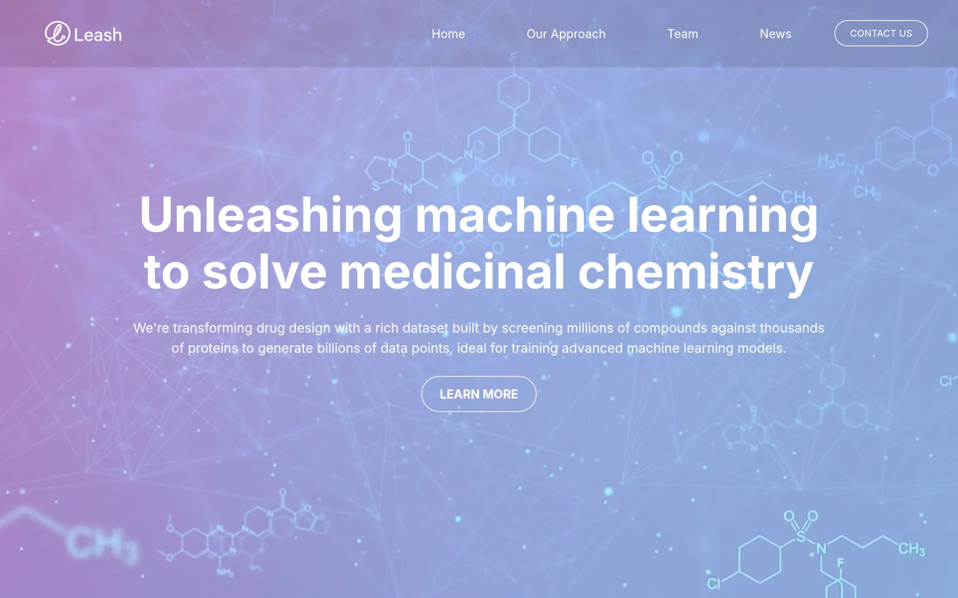 Leash Biosciences screenshot