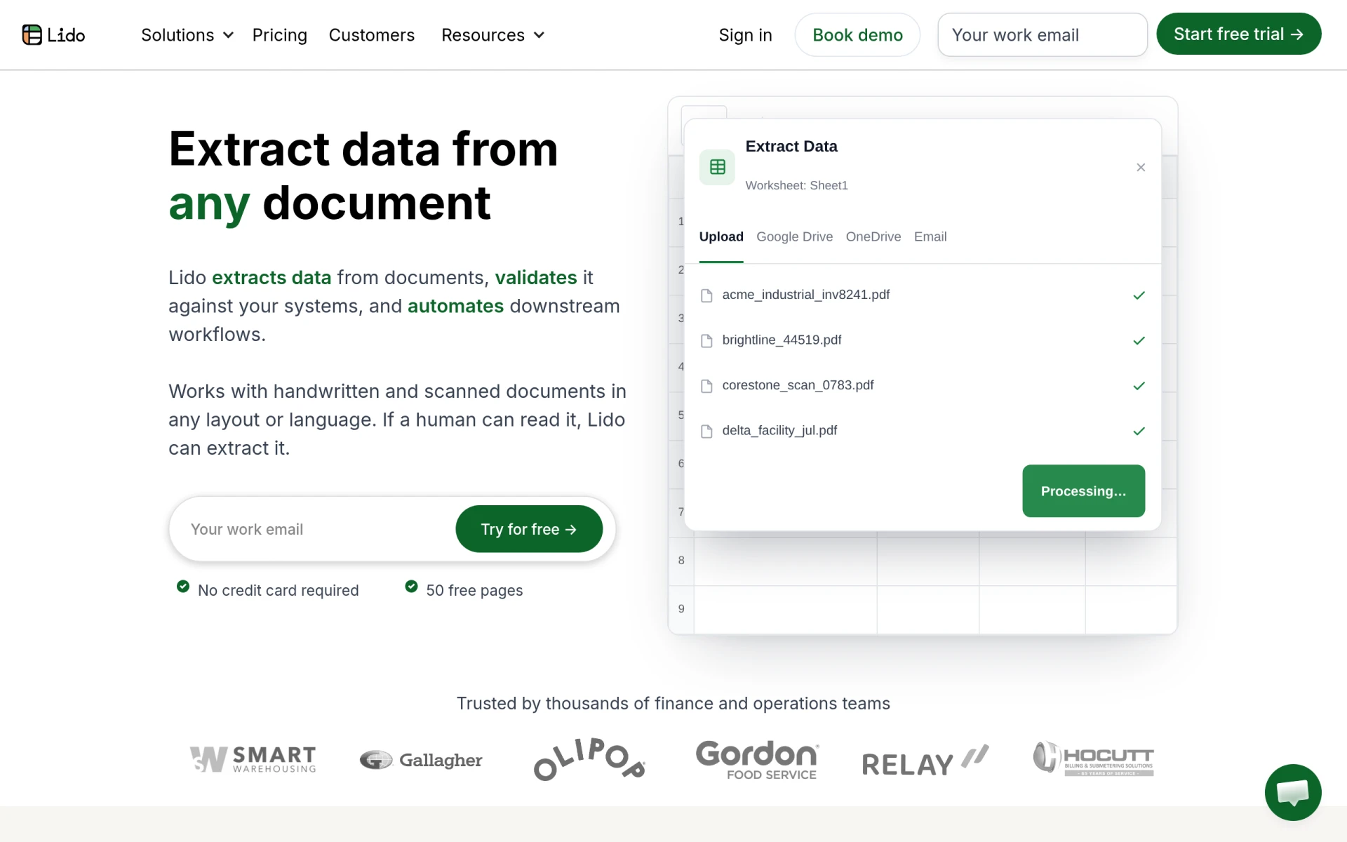 Lido screenshot