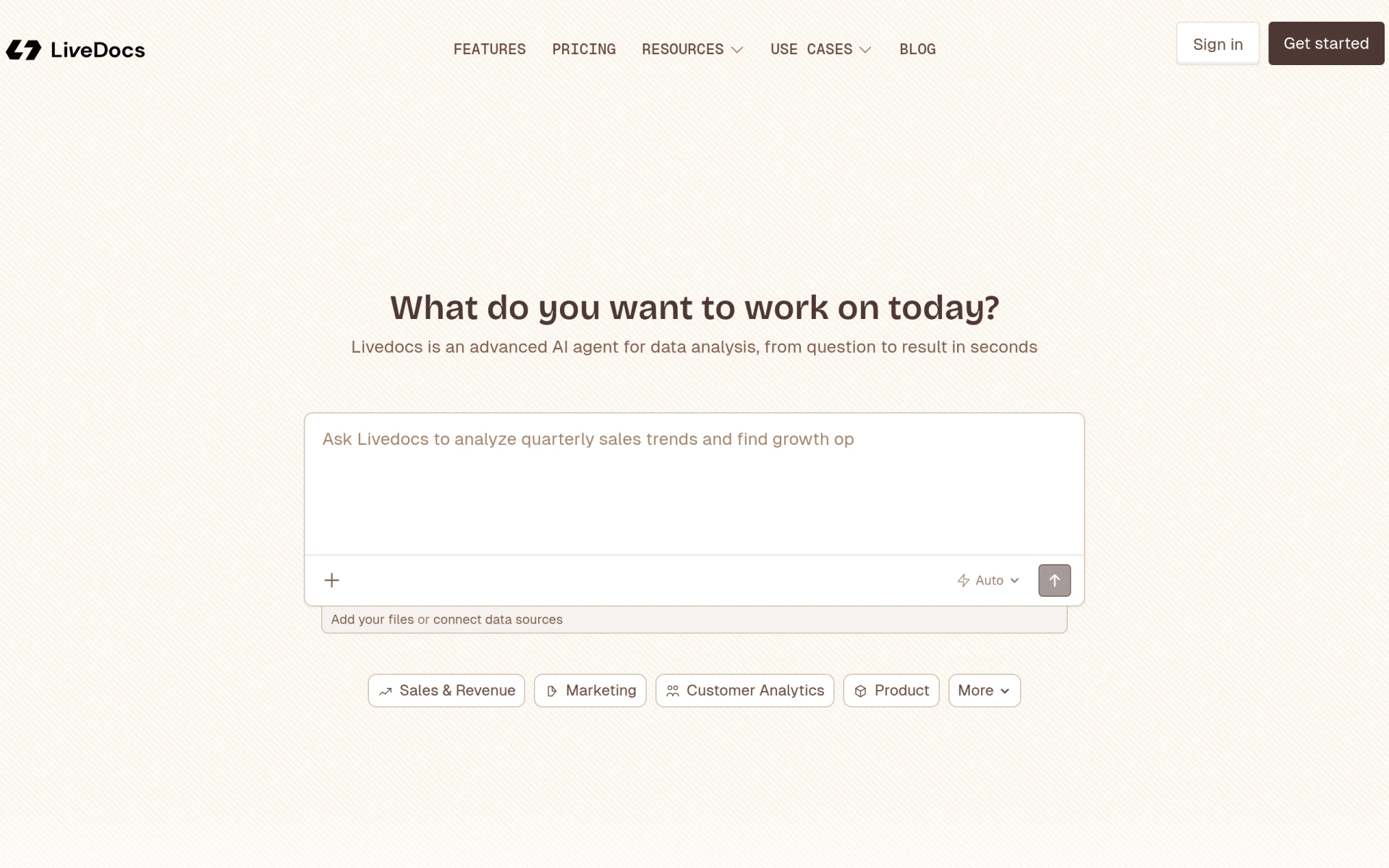 LiveDocs screenshot
