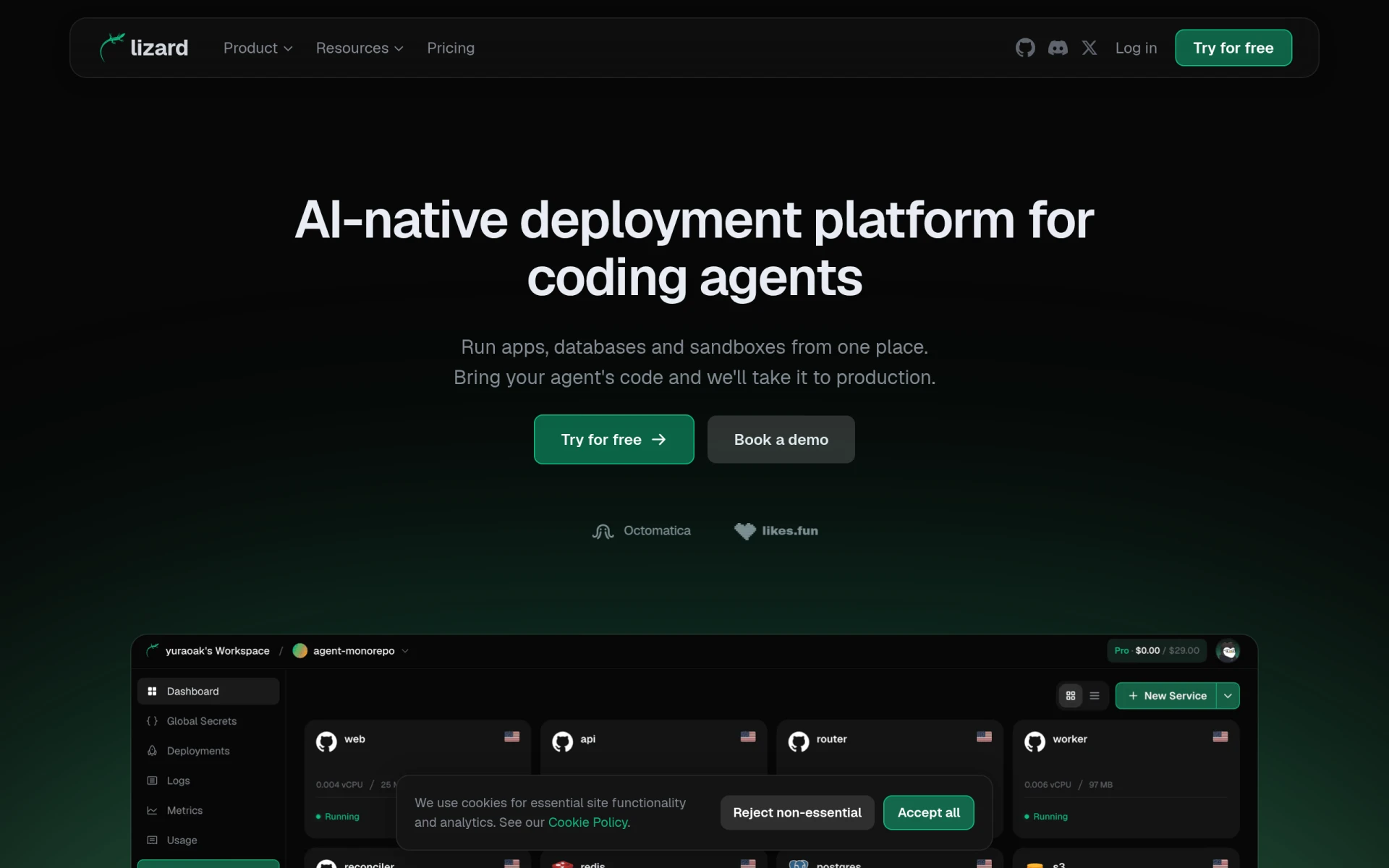 Lizard (lizard.build) feature image