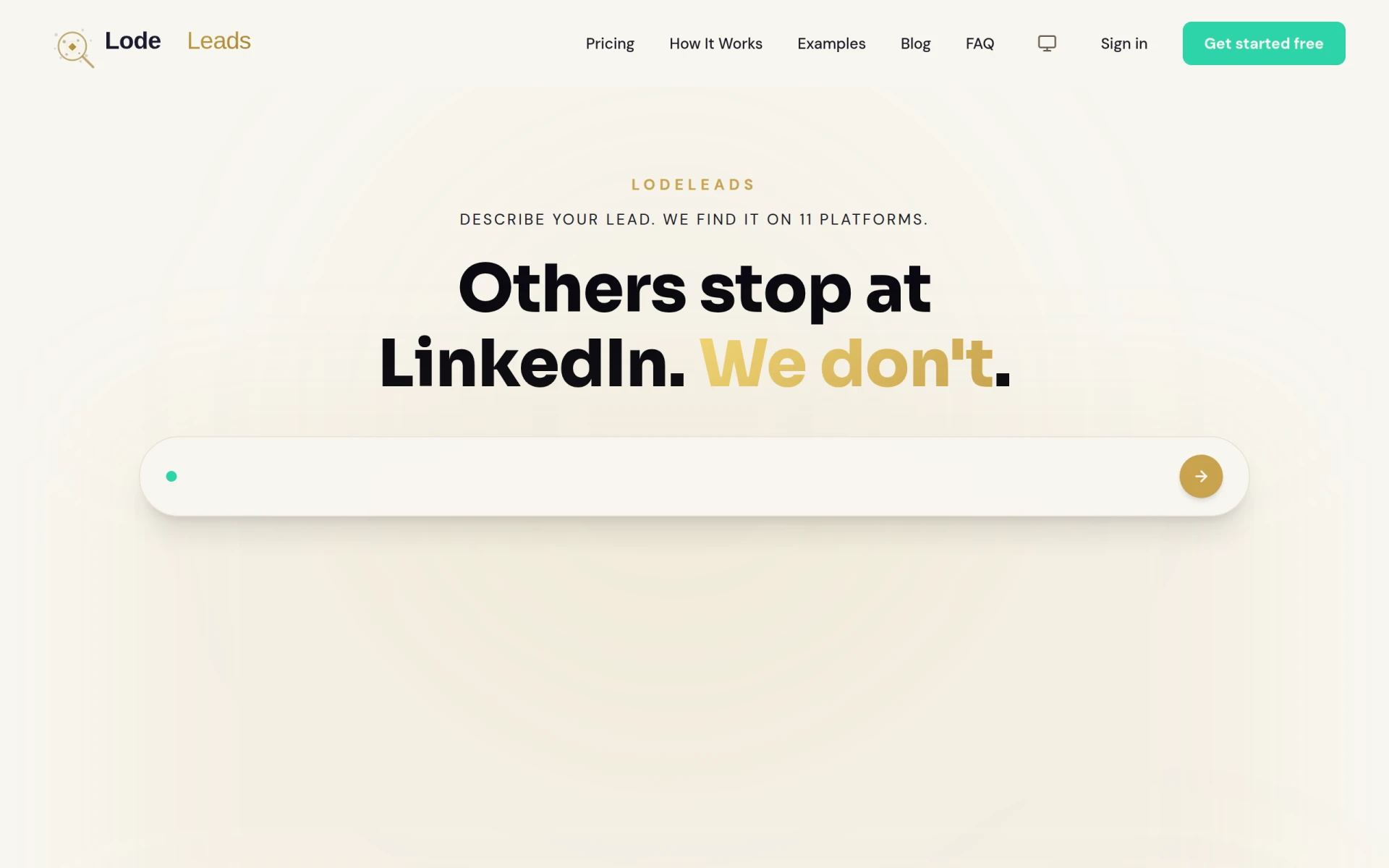 LodeLeads screenshot