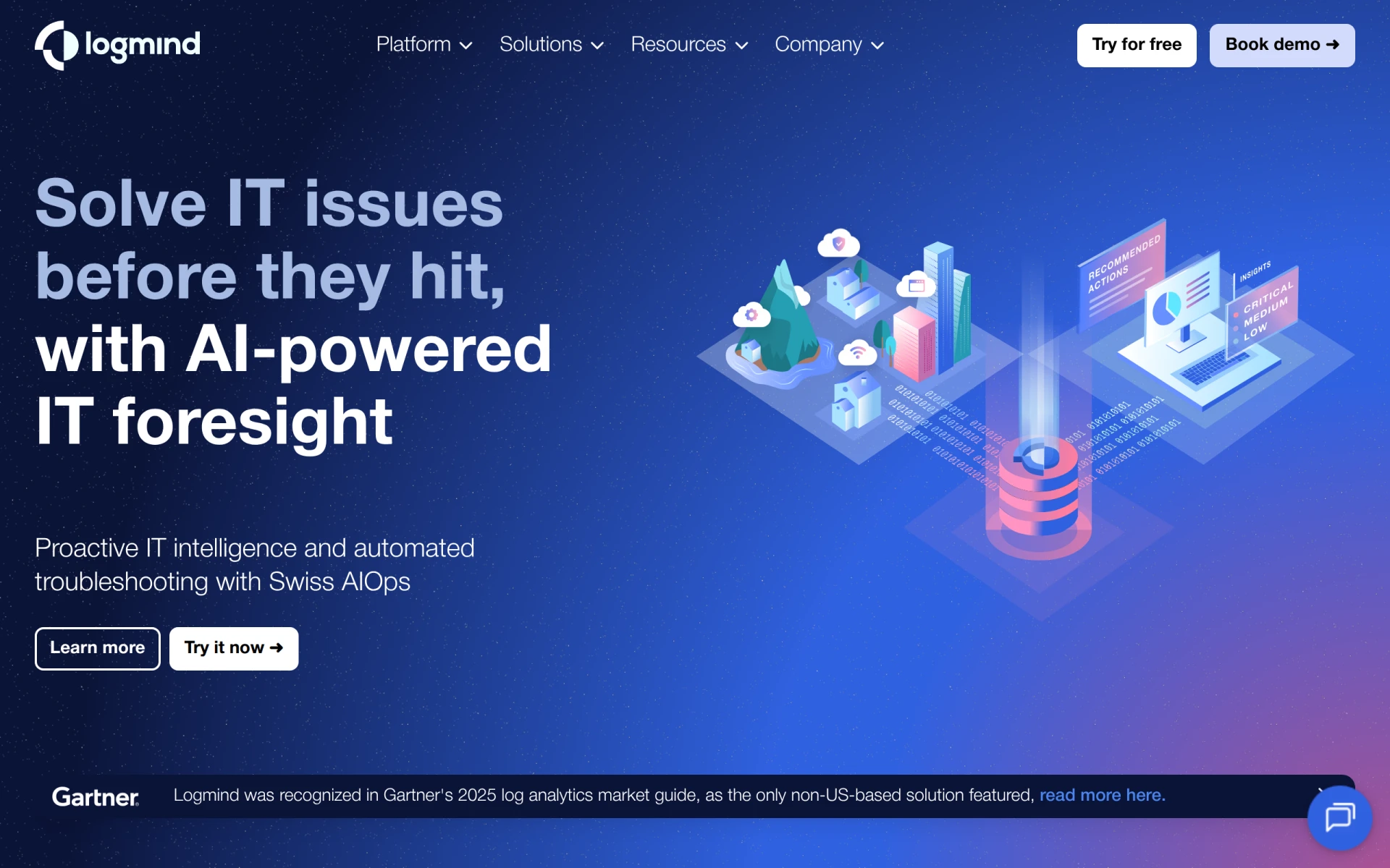 Logmind screenshot