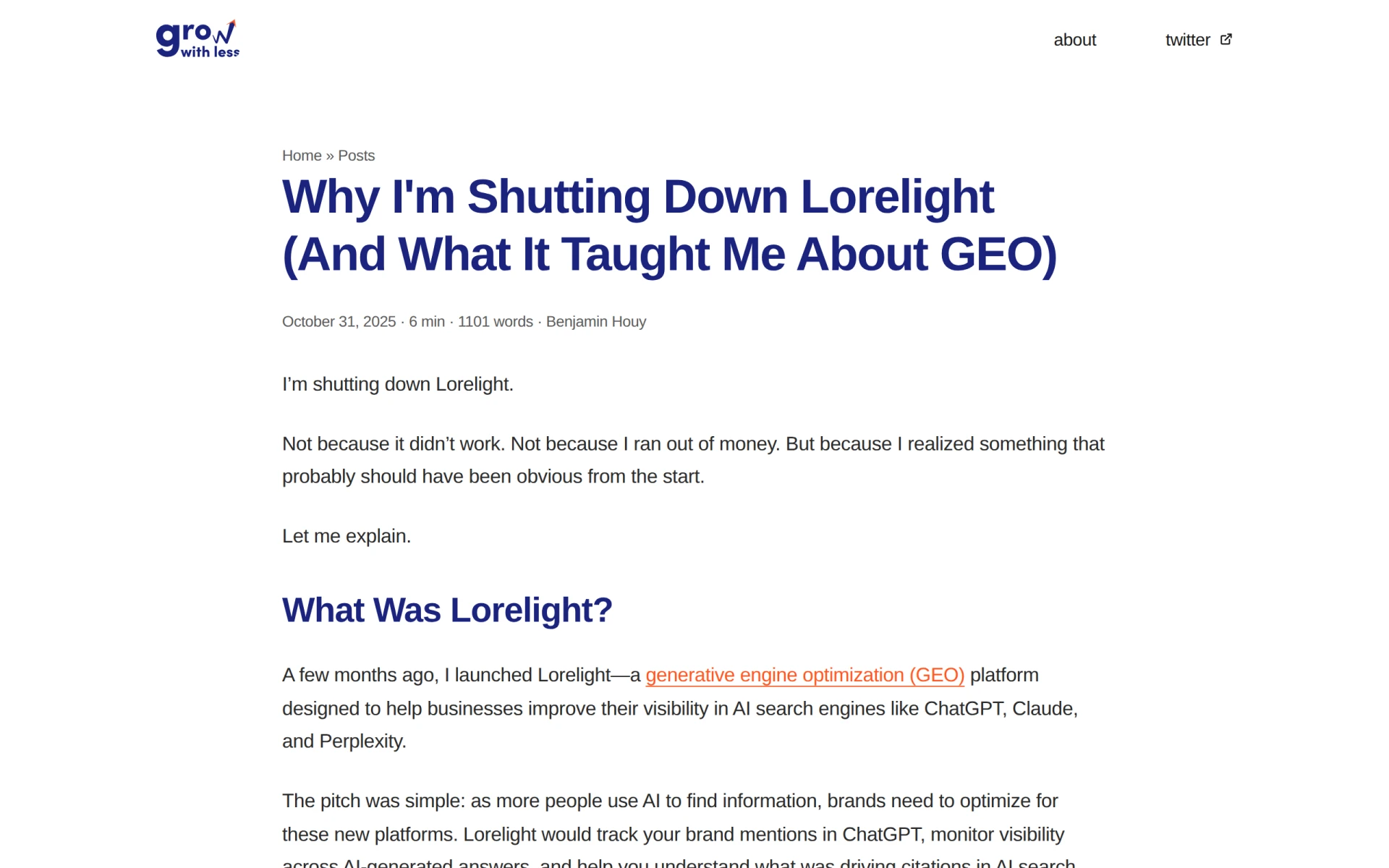 Lorelight feature image