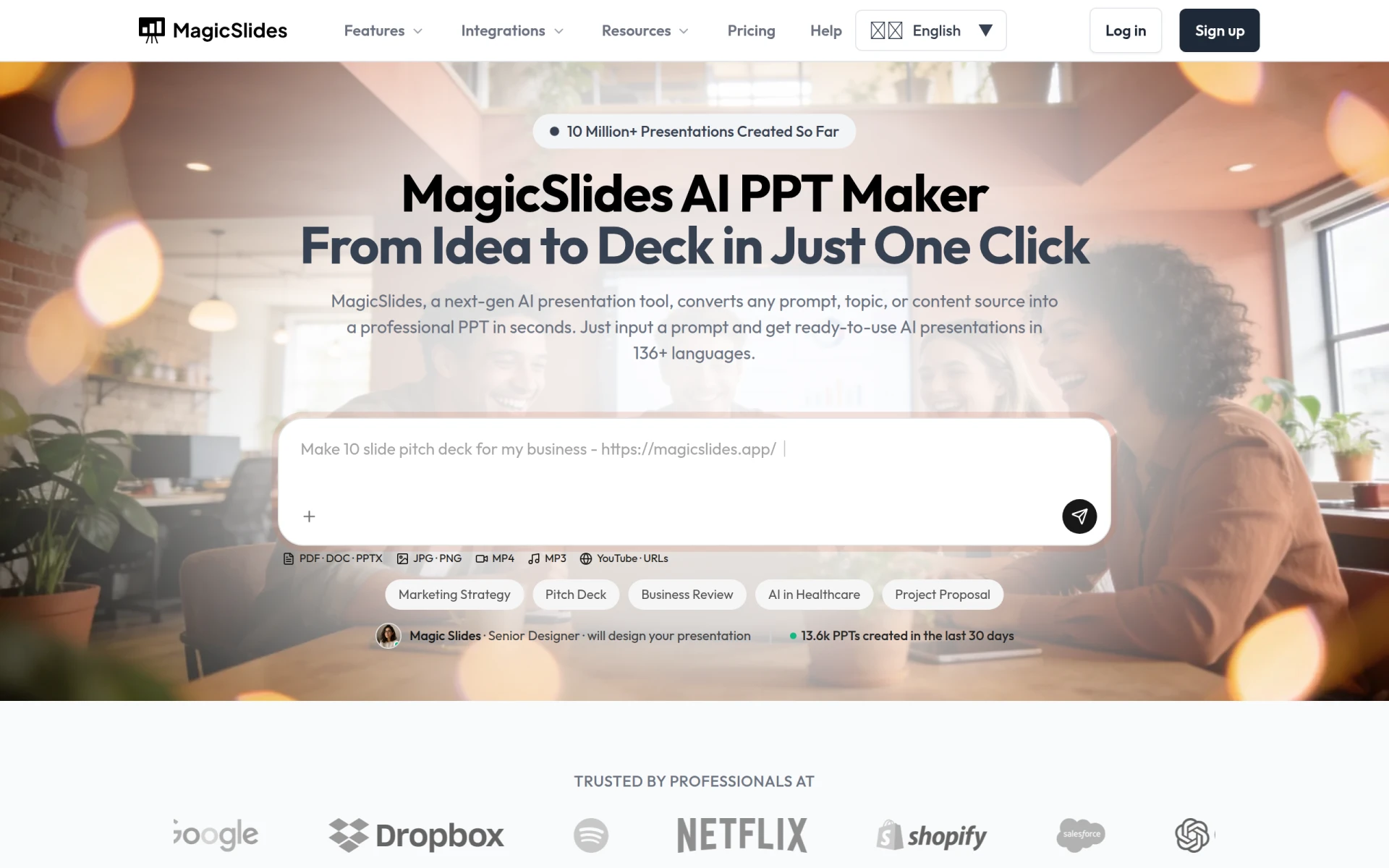 MagicSlides screenshot