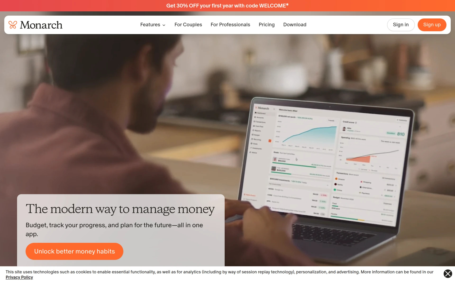 Monarch Money screenshot