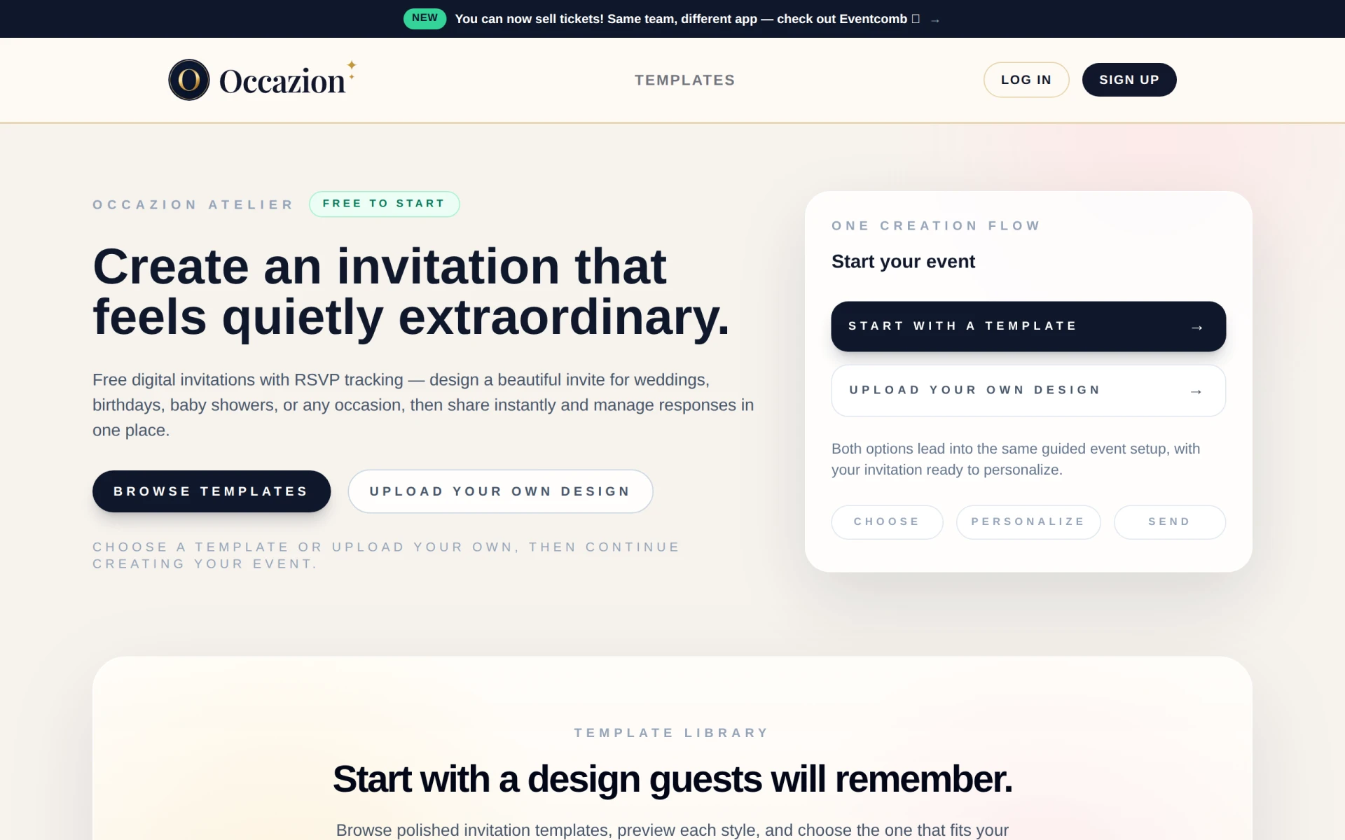 Occazion screenshot