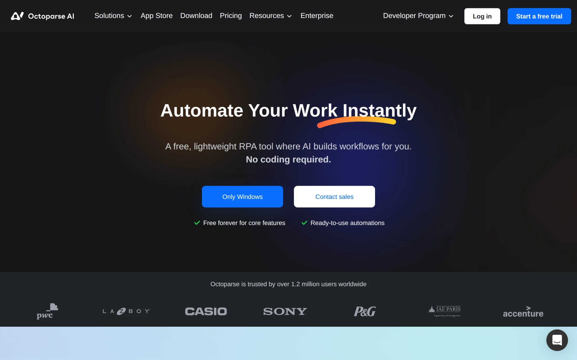 Octoparse AI feature image