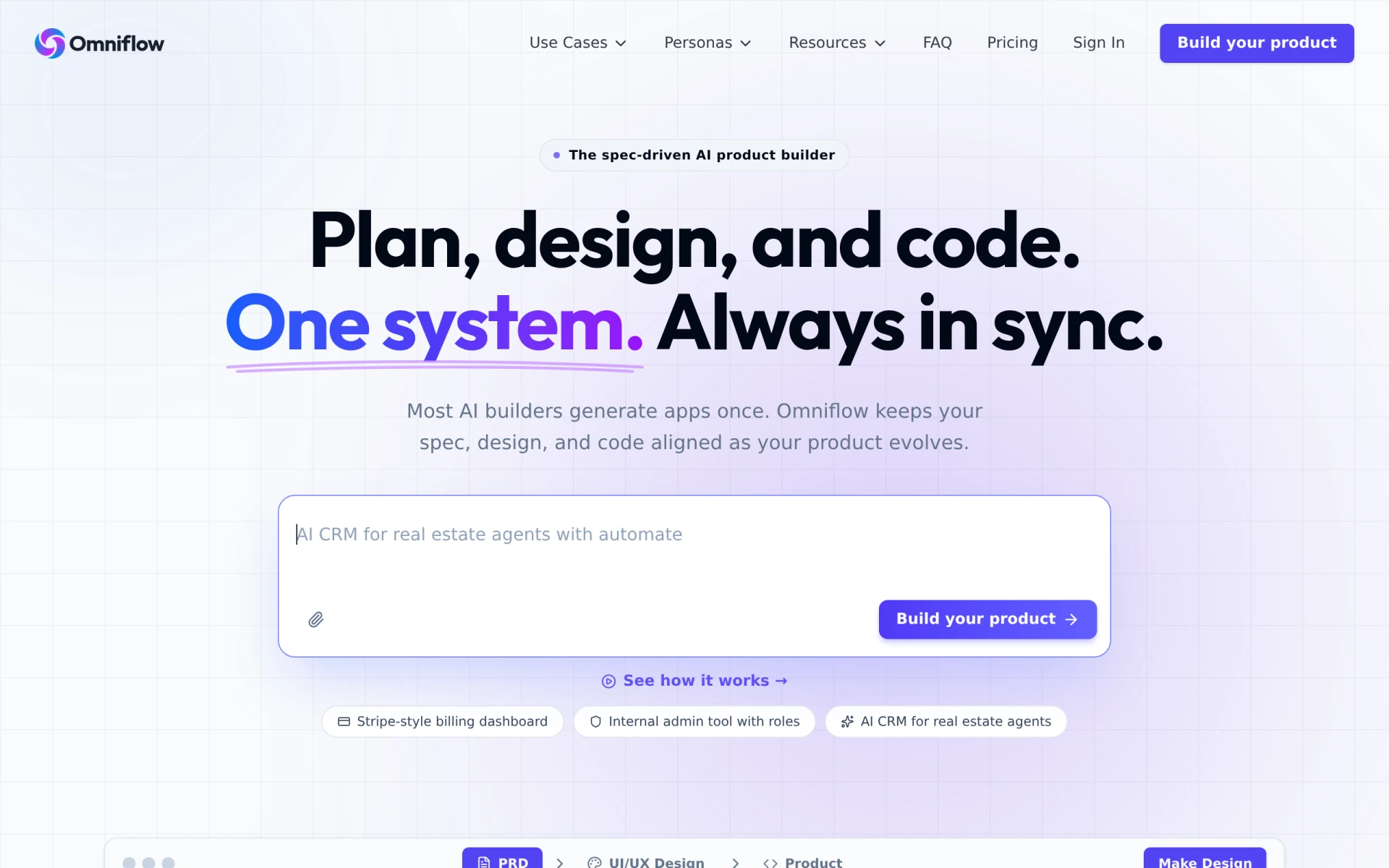 Omniflow screenshot