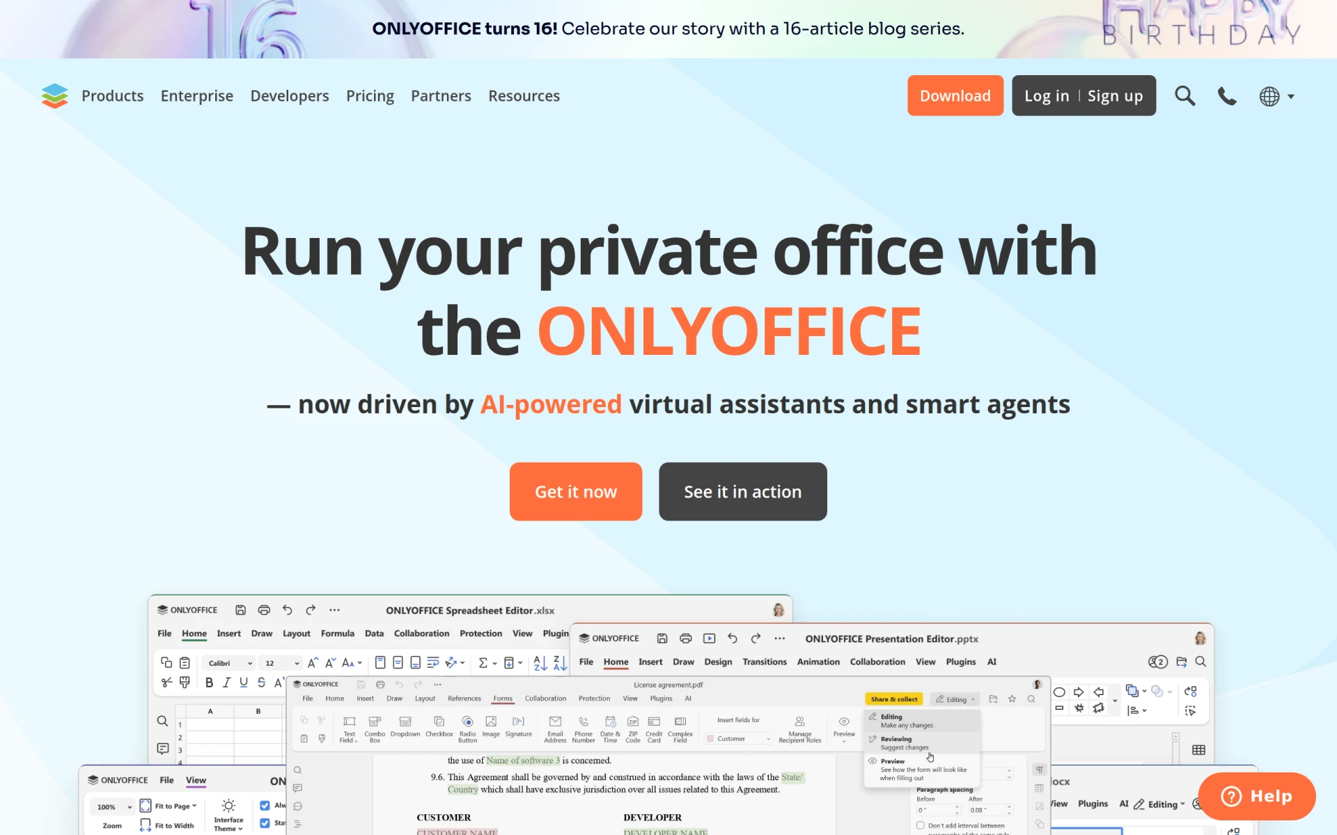 ONLYOFFICE screenshot