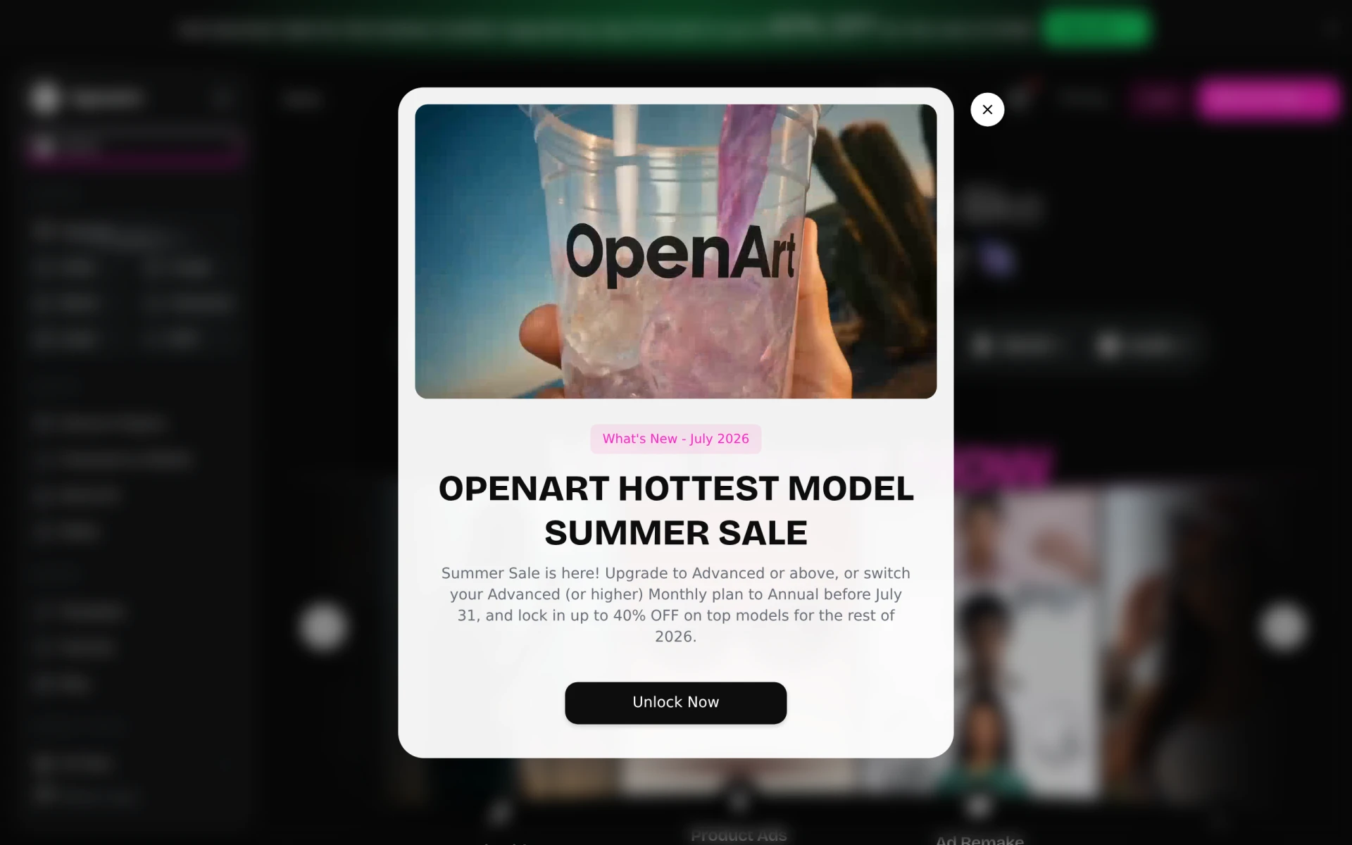 OpenArt screenshot