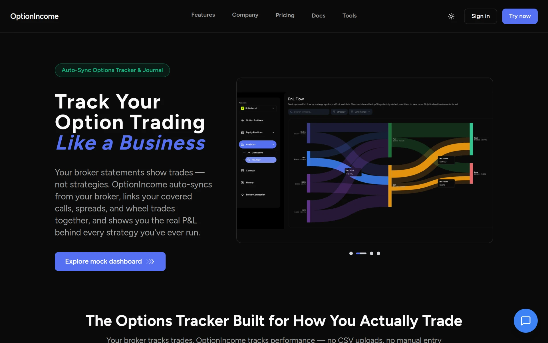 OptionIncome feature image