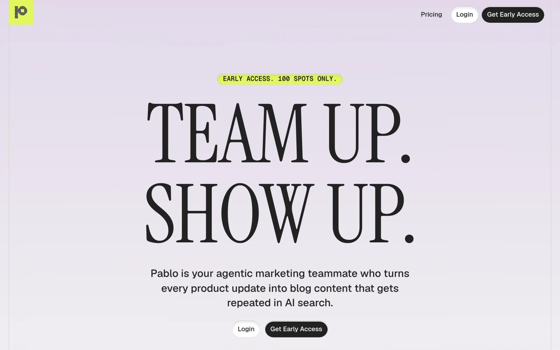 Pablo screenshot