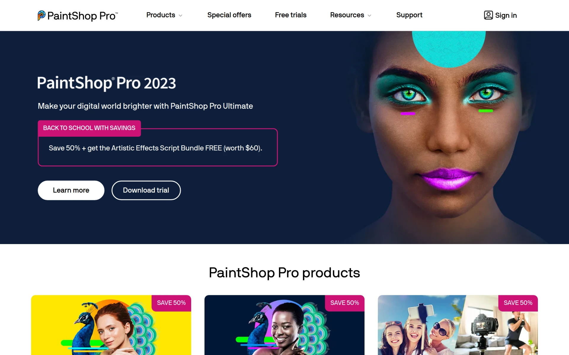 PaintShop Pro feature image