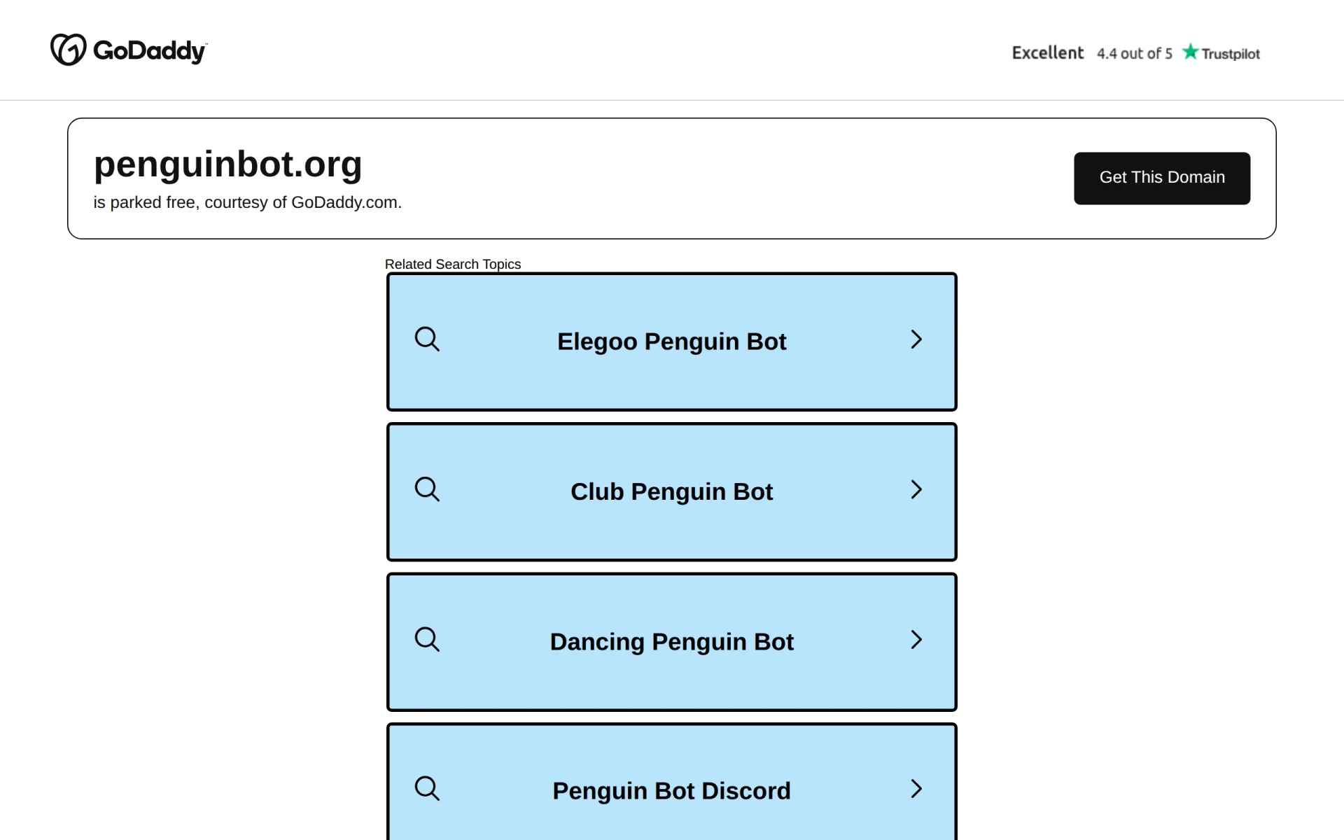 PenguinBot screenshot