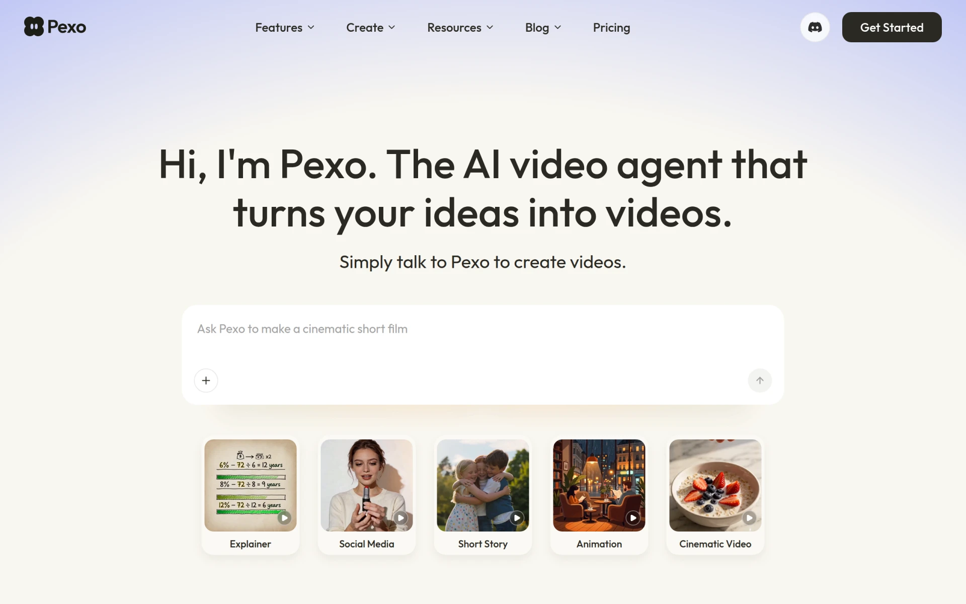 Pexo screenshot