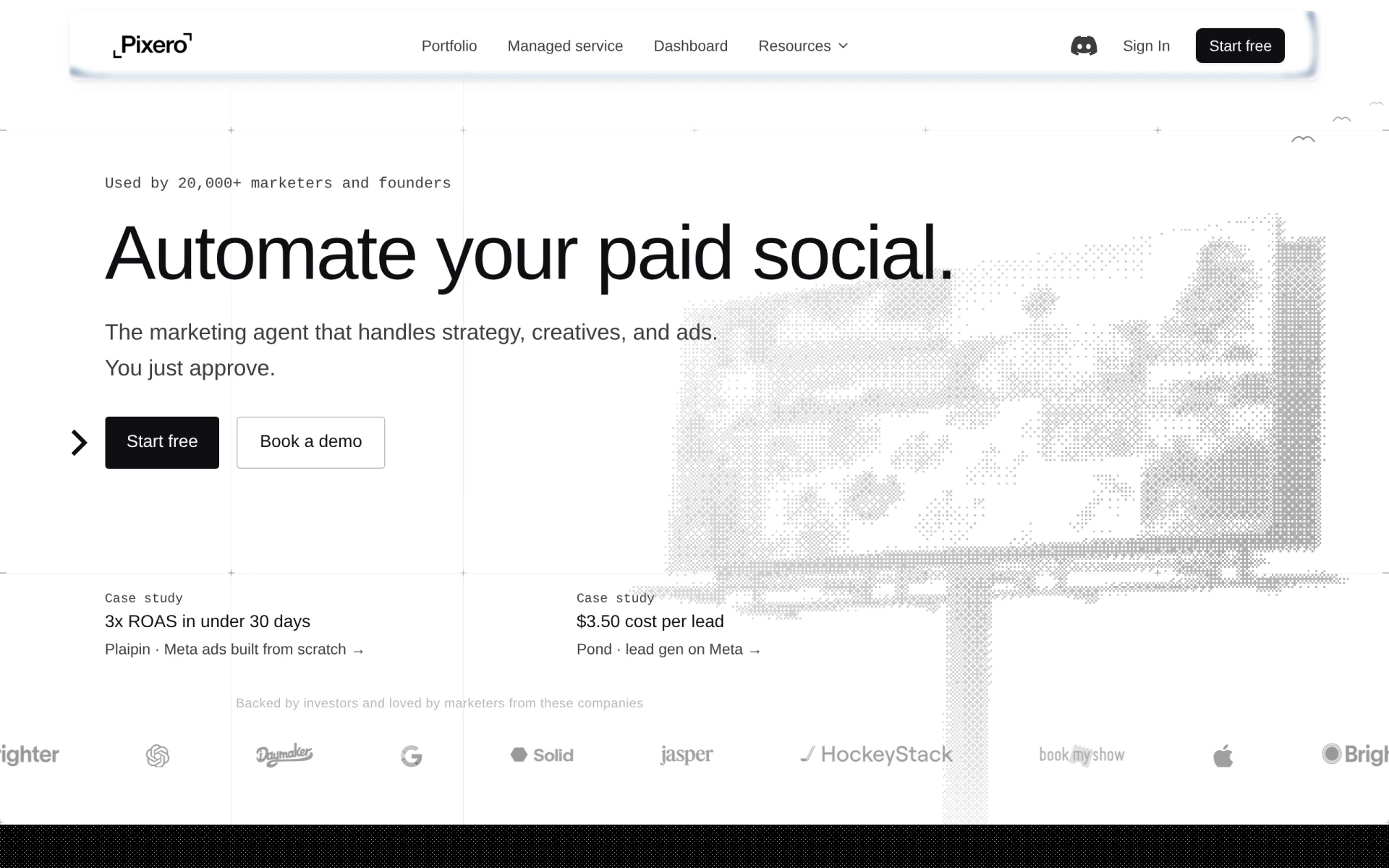 Pixero screenshot