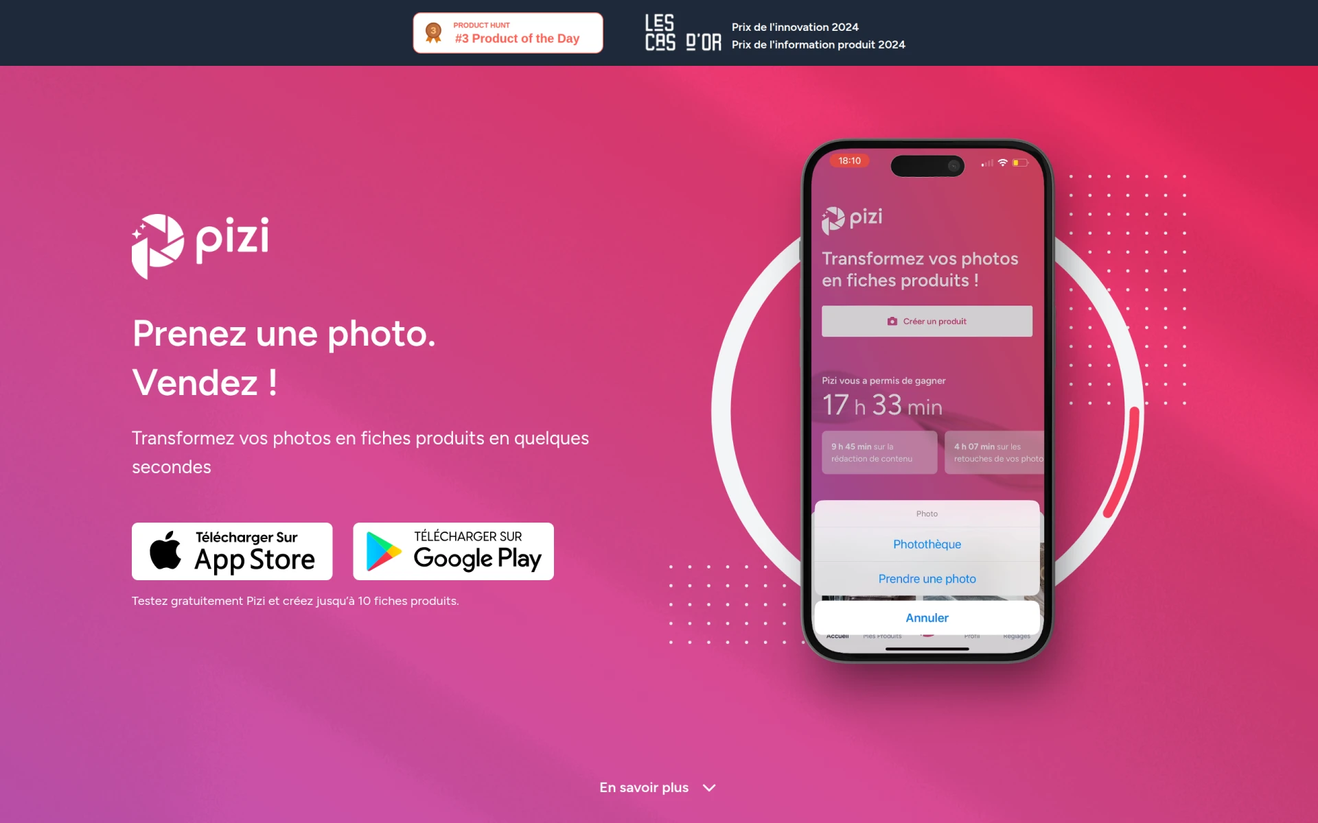 Pizi screenshot