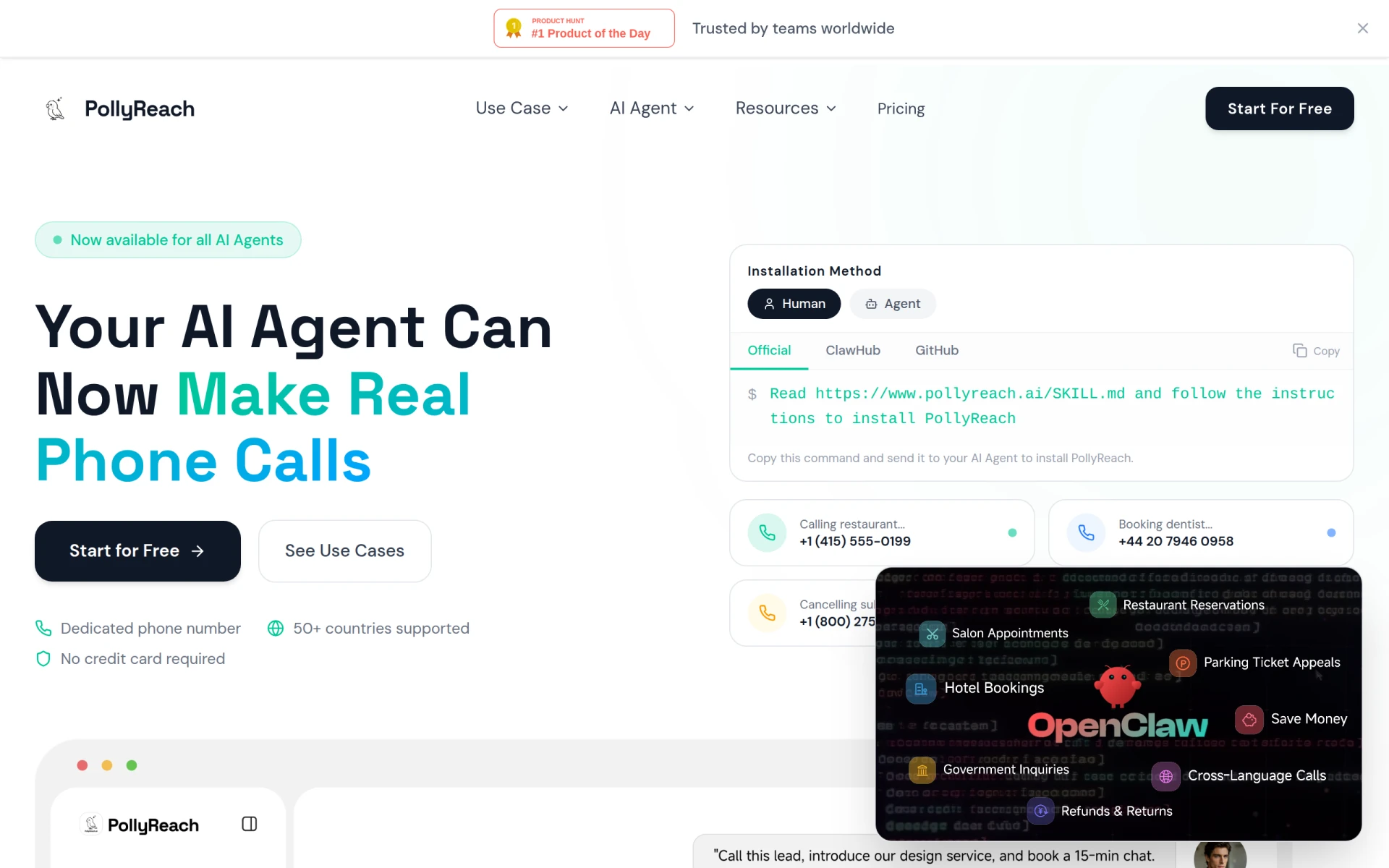 PollyReach screenshot
