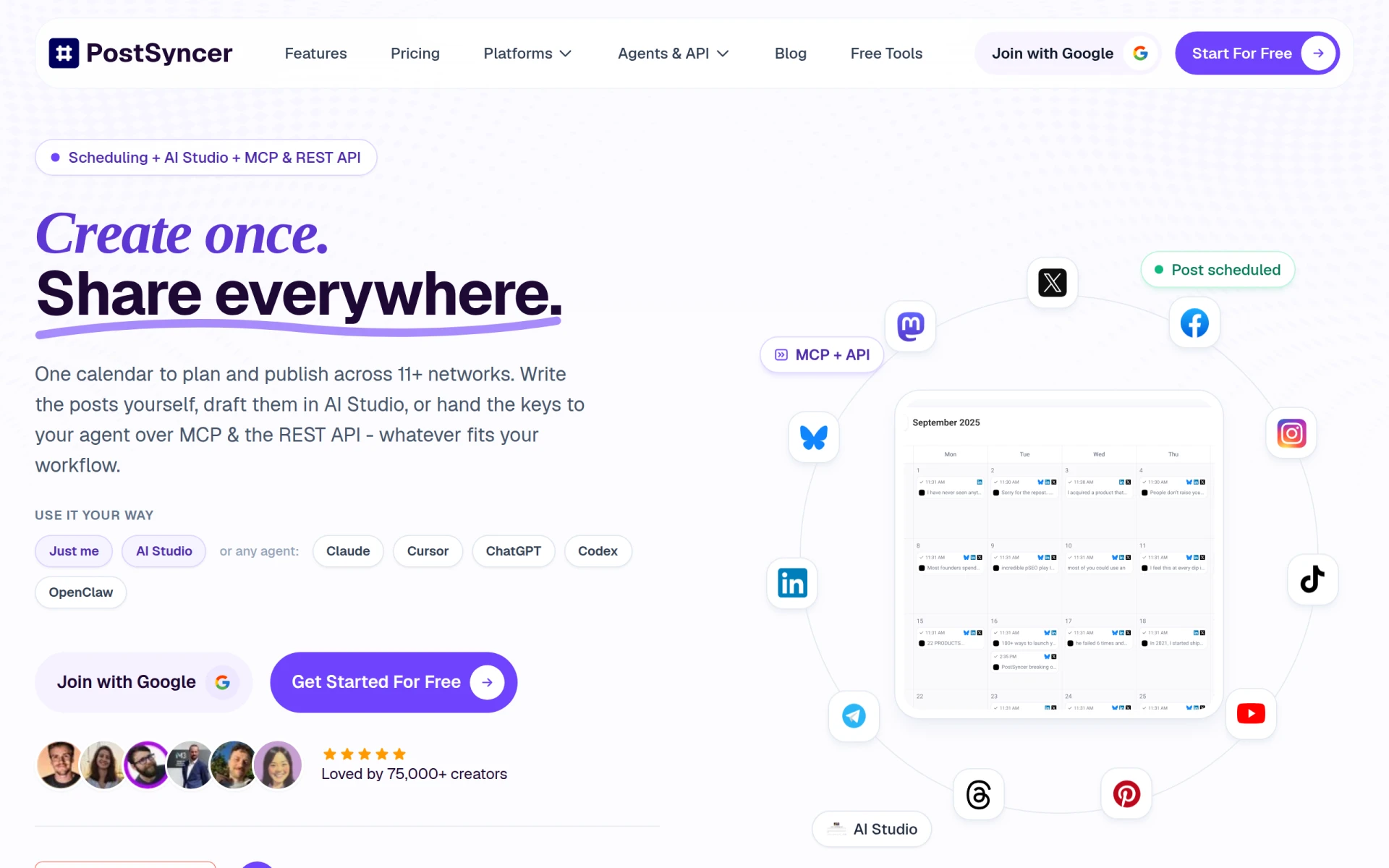 PostSyncer screenshot