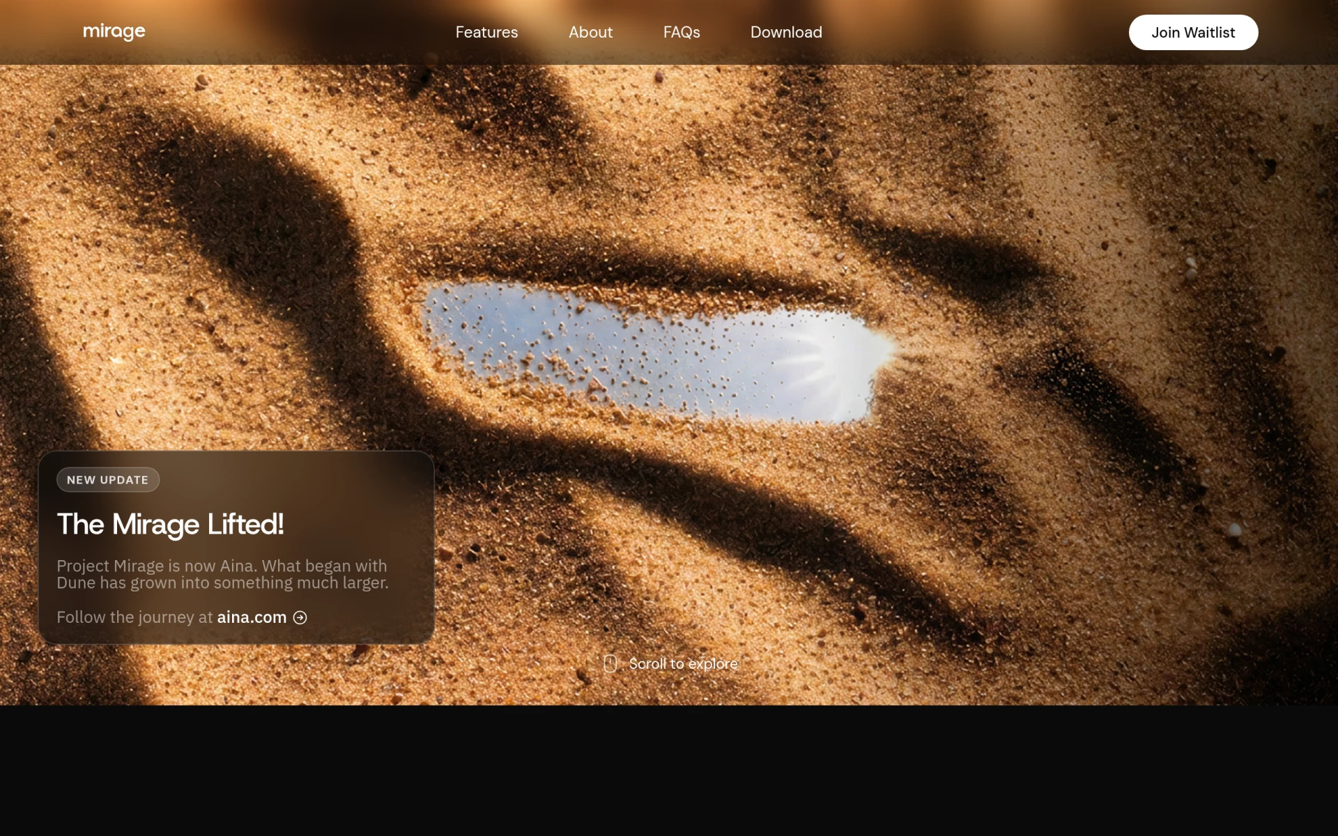 Project Mirage feature image