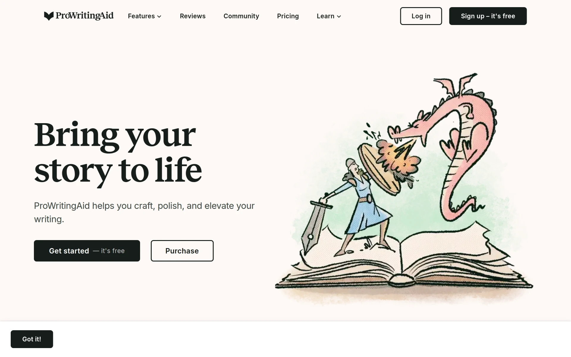 ProWritingAid screenshot