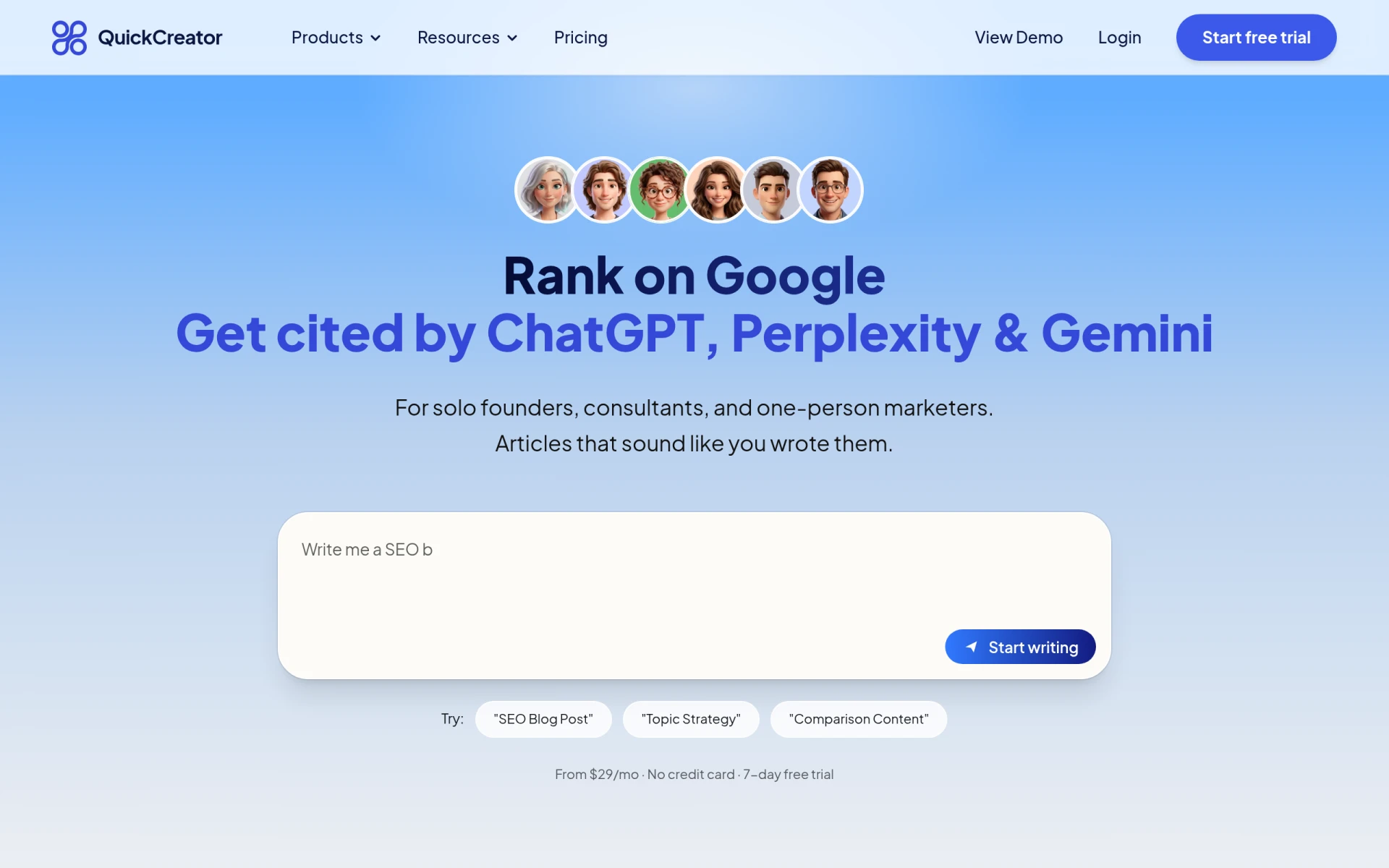 Quick Creator feature image