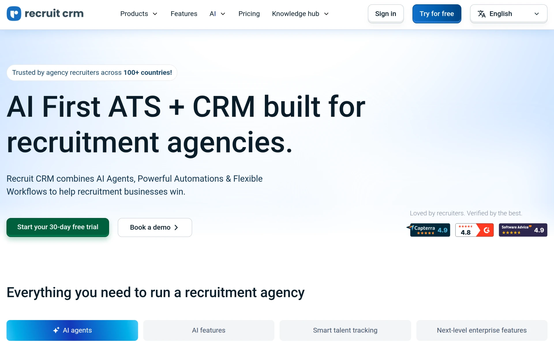 Recruit CRM screenshot
