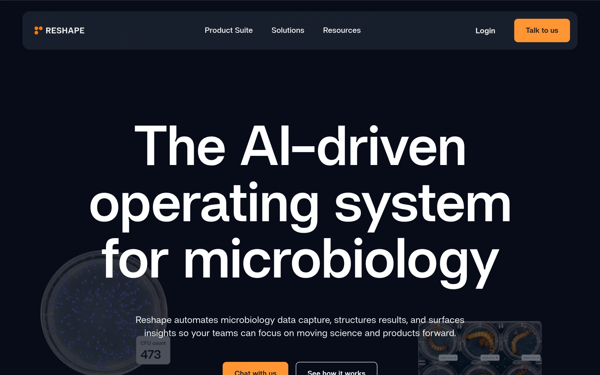 Reshape Biotech screenshot