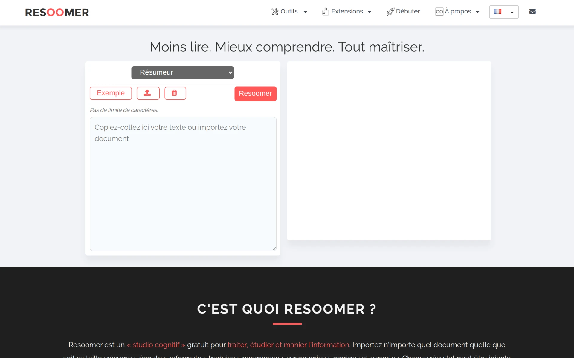 Resoomer screenshot