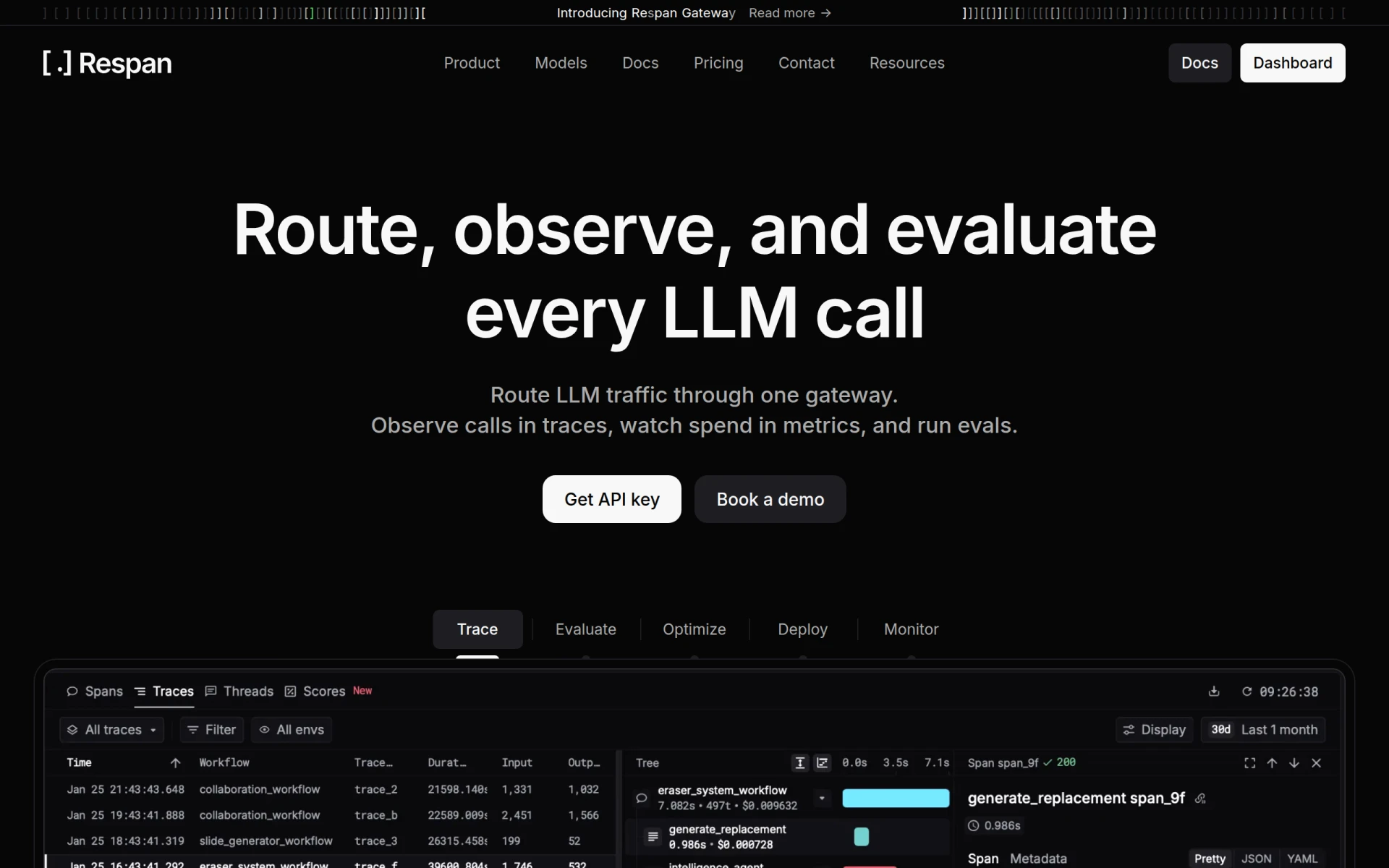 Respan screenshot