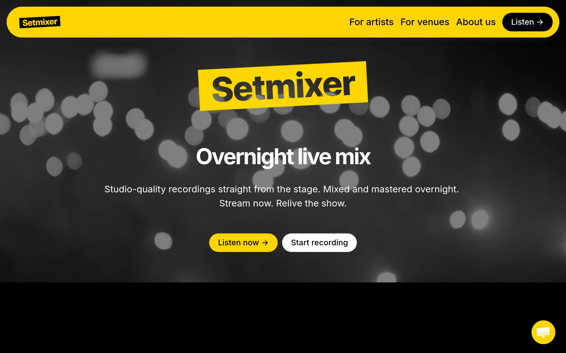 Setmixer screenshot