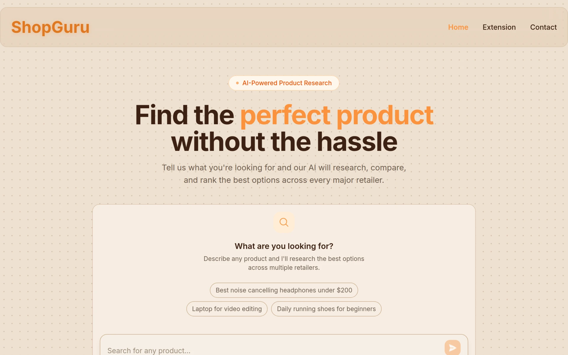 Shop Guru AI feature image