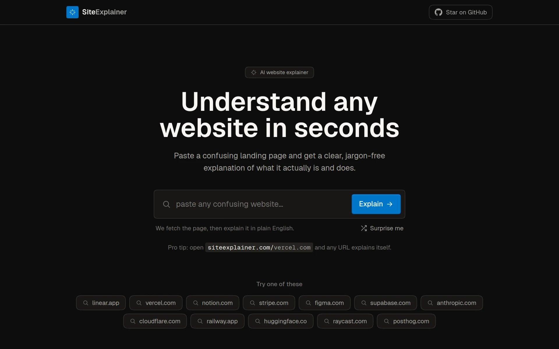 SiteExplainer feature image