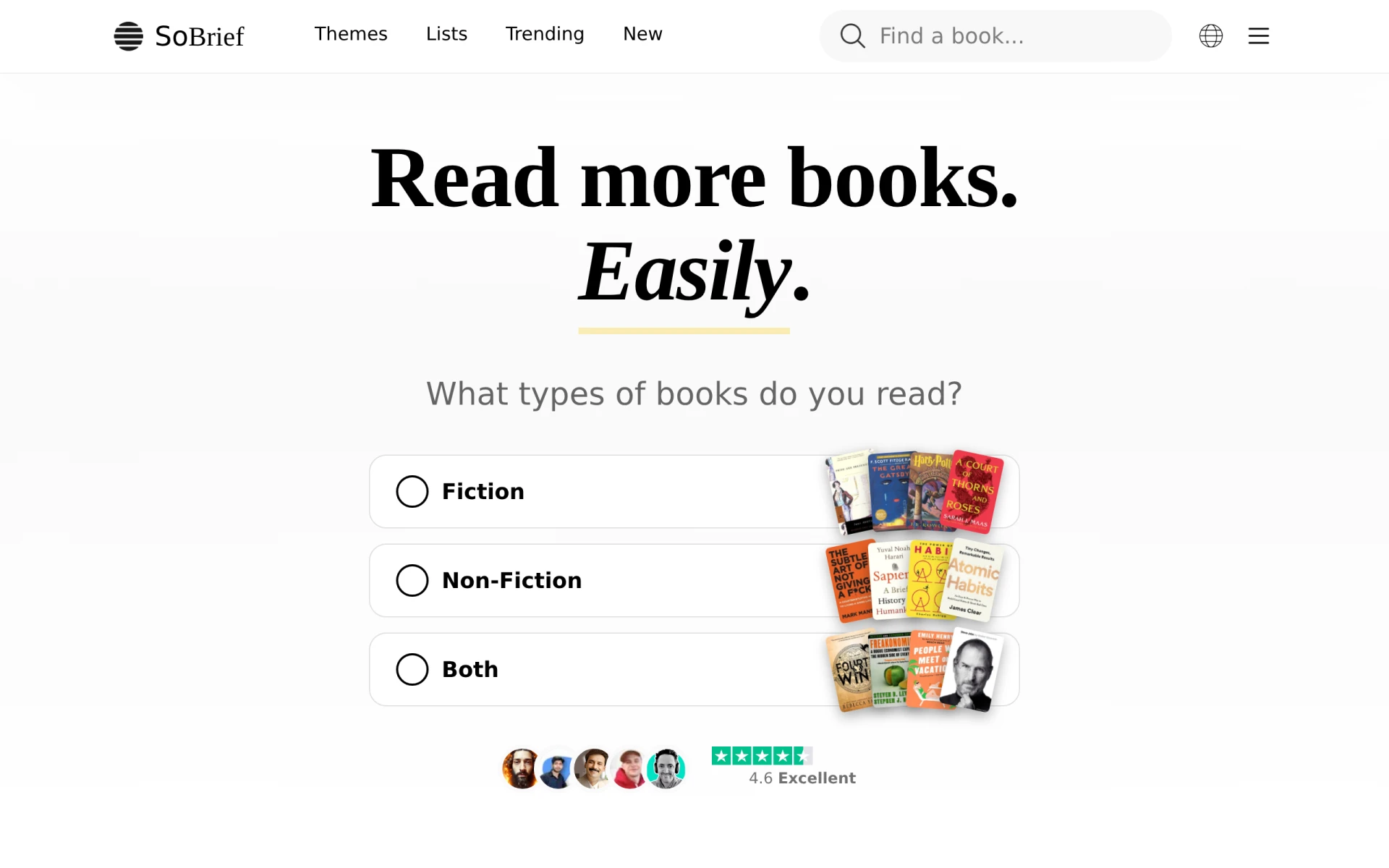 SoBrief screenshot