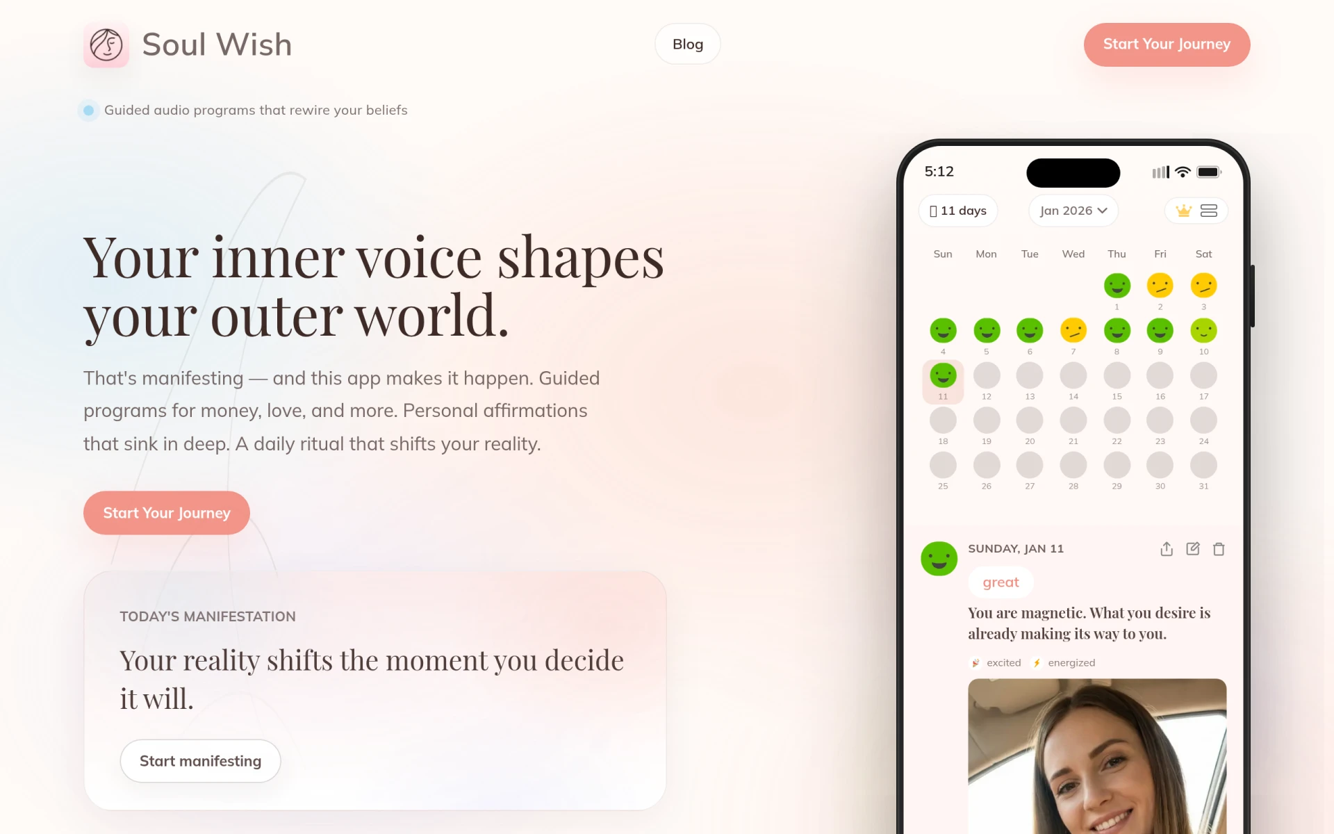 Soul WishBlog screenshot