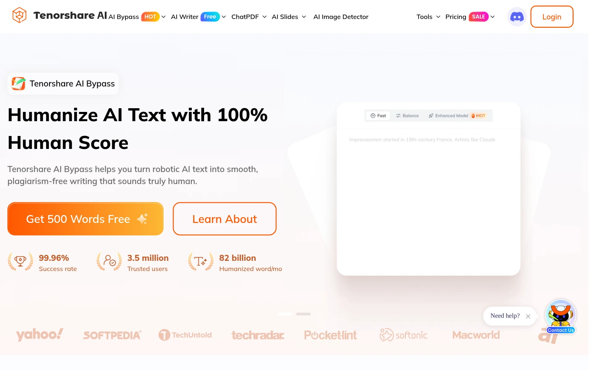 Tenorshare AI screenshot