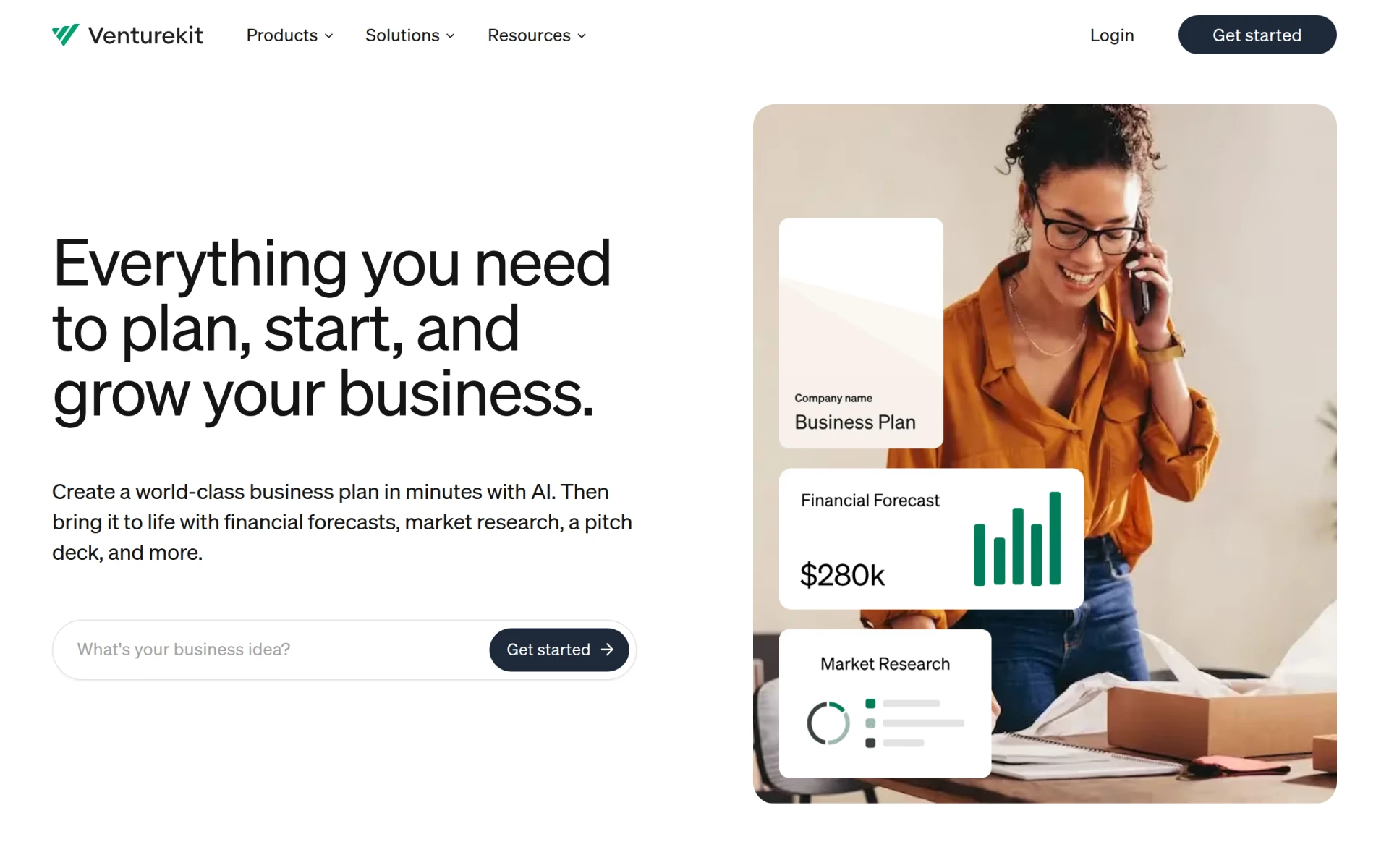 Venturekit screenshot