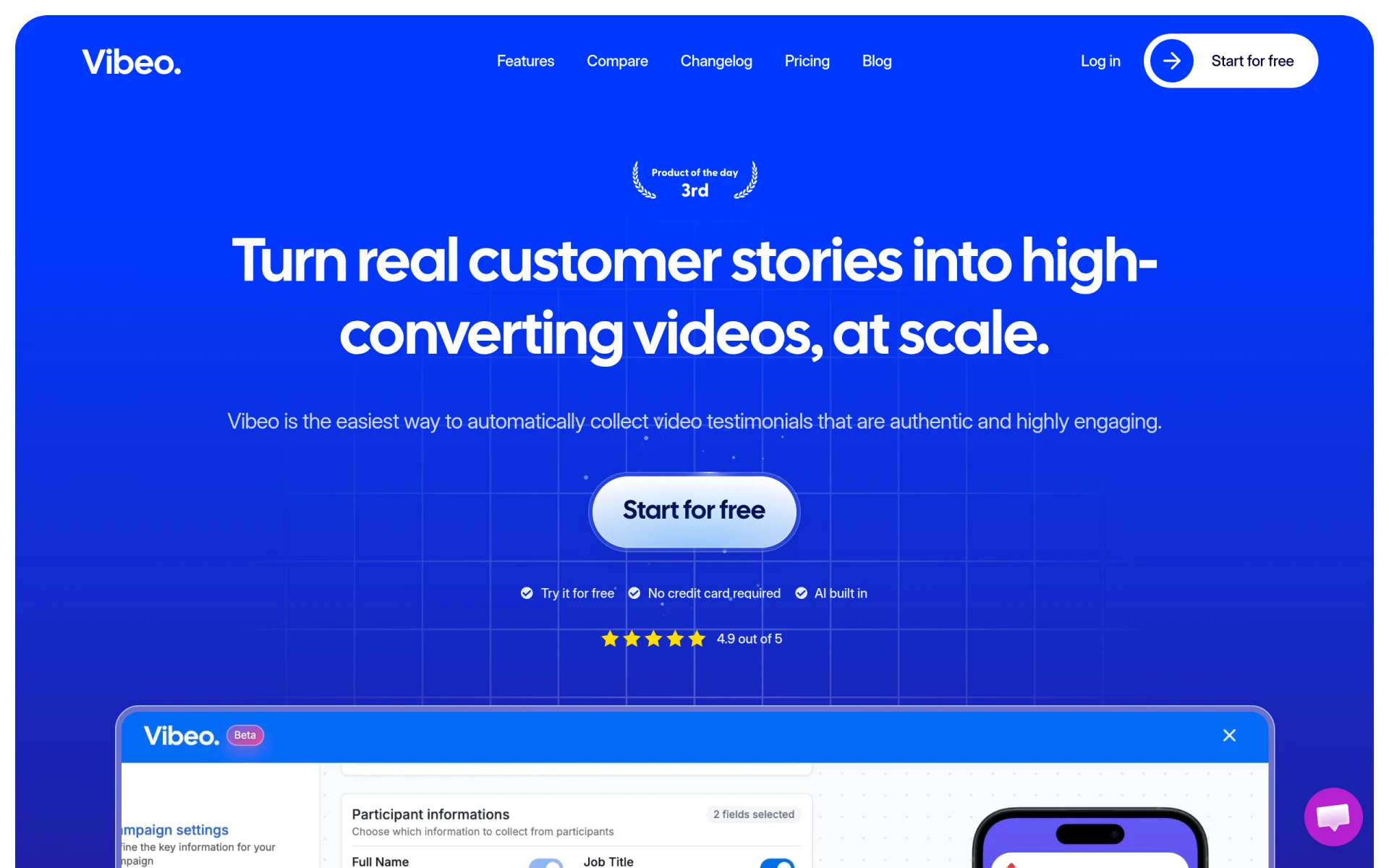 Vibeo screenshot