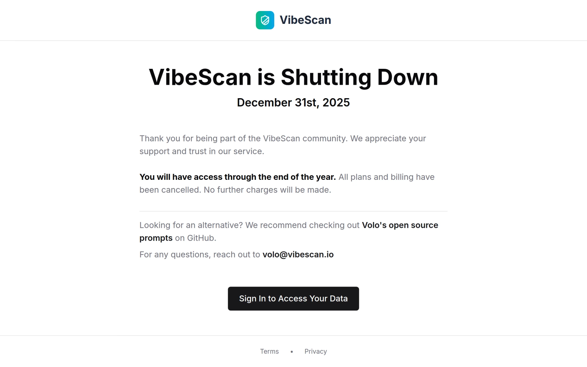 VibeScan feature image